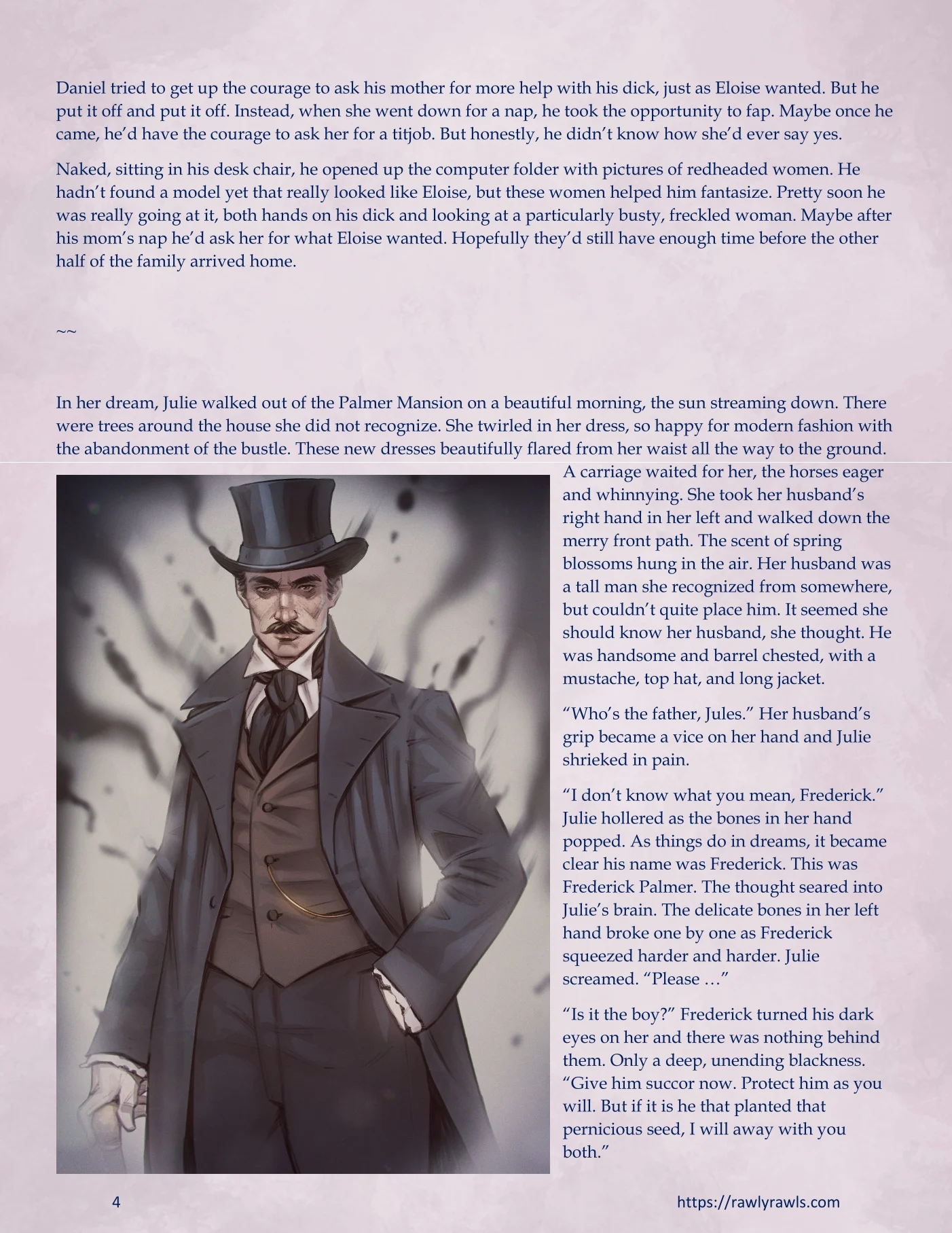 The Haunting Of Palmer Mansion [TenderMindd , RawlyRawls] Chapter 3 - Part 2 - Page 4