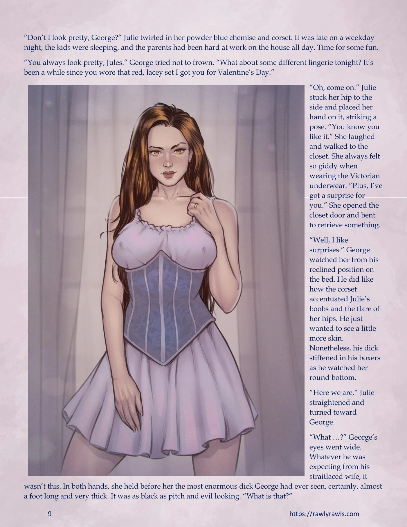 The Haunting Of Palmer Mansion [TenderMindd , RawlyRawls] Chapter 4 - Part 1 - Page 9