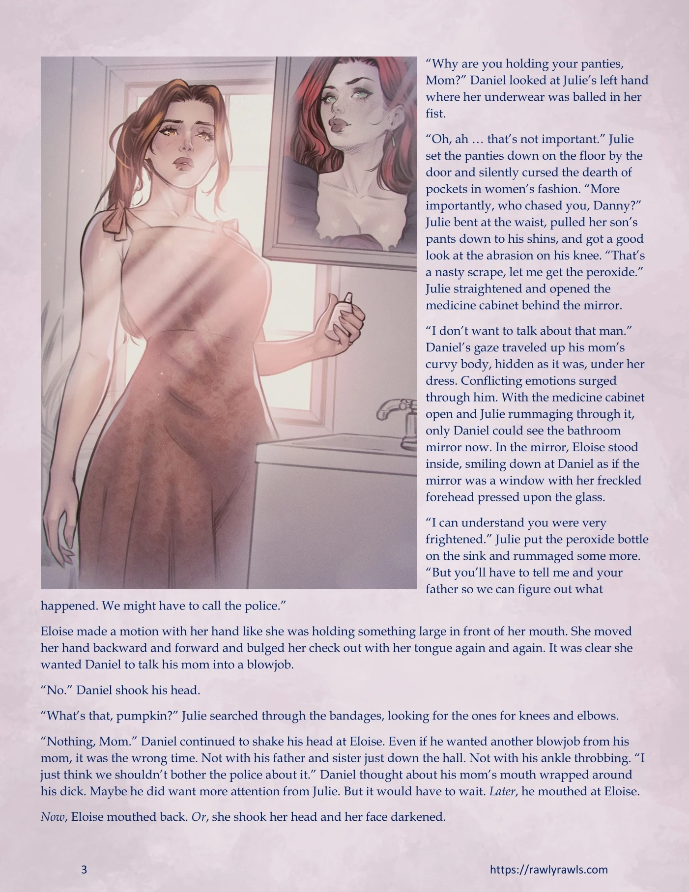 The Haunting Of Palmer Mansion [TenderMindd , RawlyRawls] Chapter 5 - Part 2 - Page 3