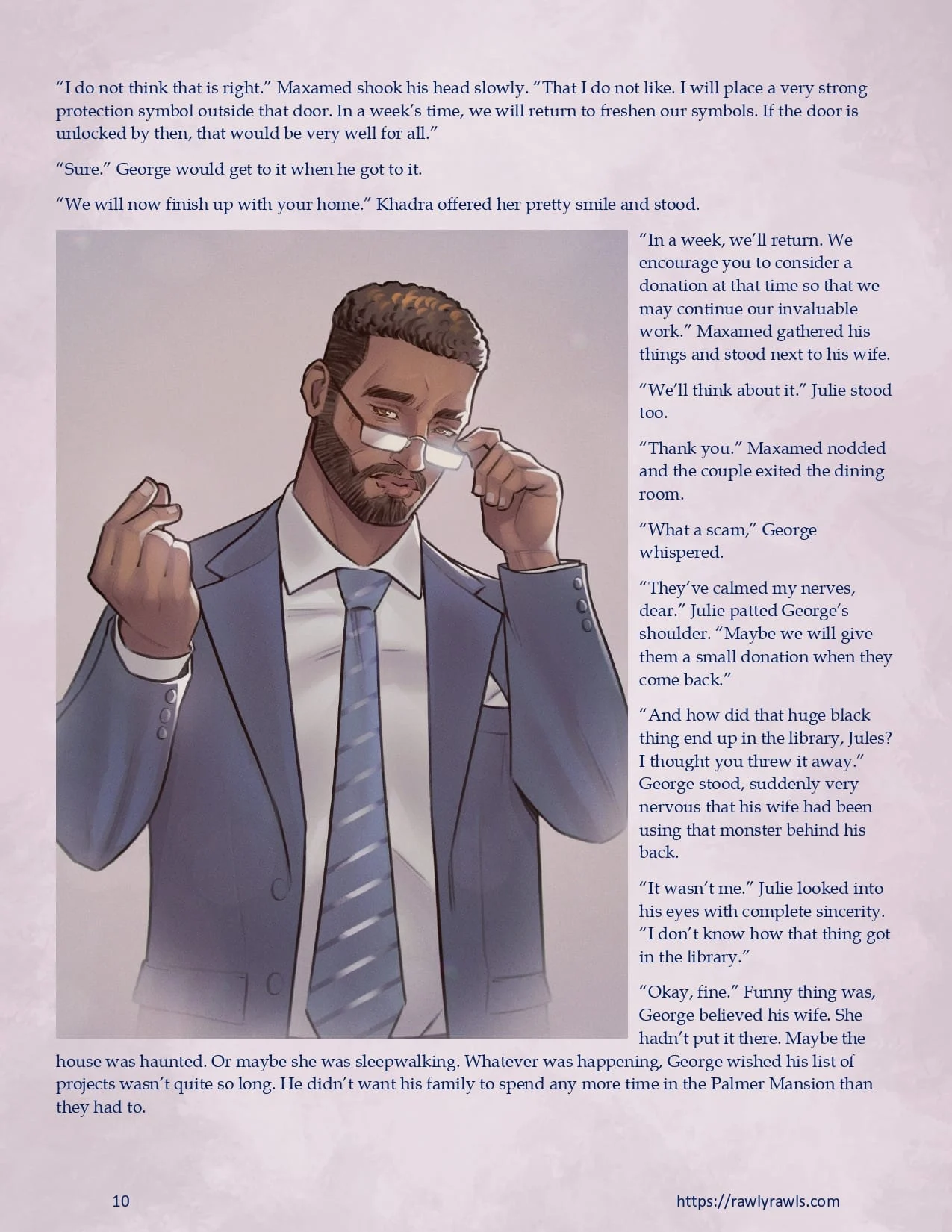 The Haunting Of Palmer Mansion [TenderMindd , RawlyRawls] Chapter 6 - Part 2 - Page 10