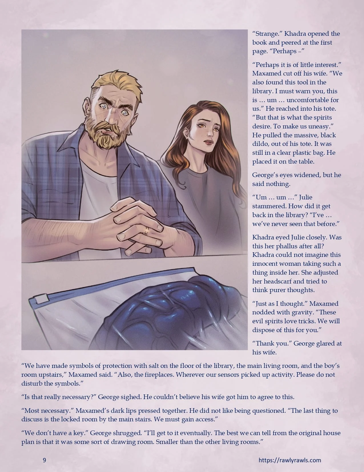 The Haunting Of Palmer Mansion [TenderMindd , RawlyRawls] Chapter 6 - Part 2 - Page 9