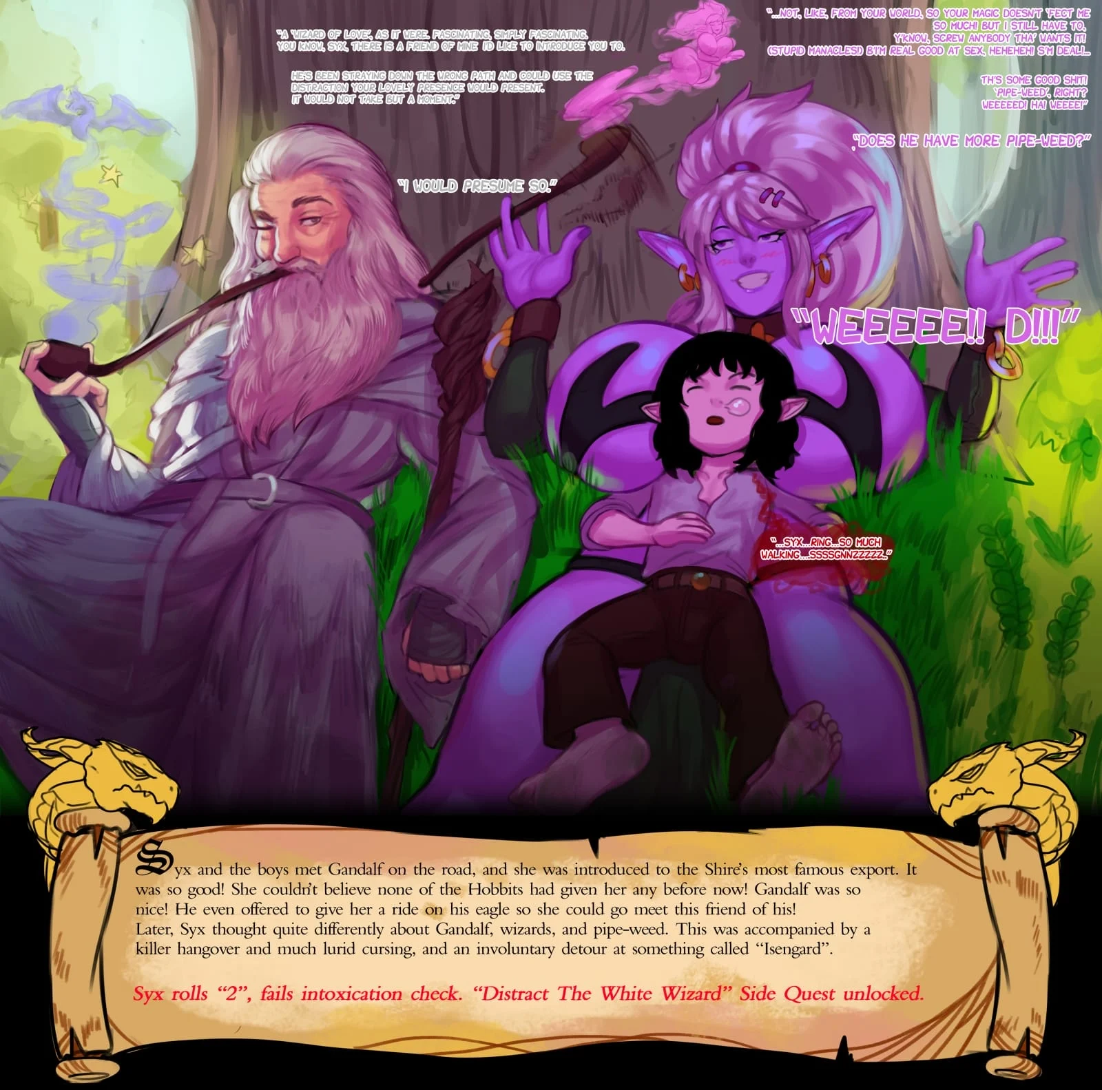 Whore of the Rings (The Lord Of The Rings) [Mana World] Chapter 1 - Page 24