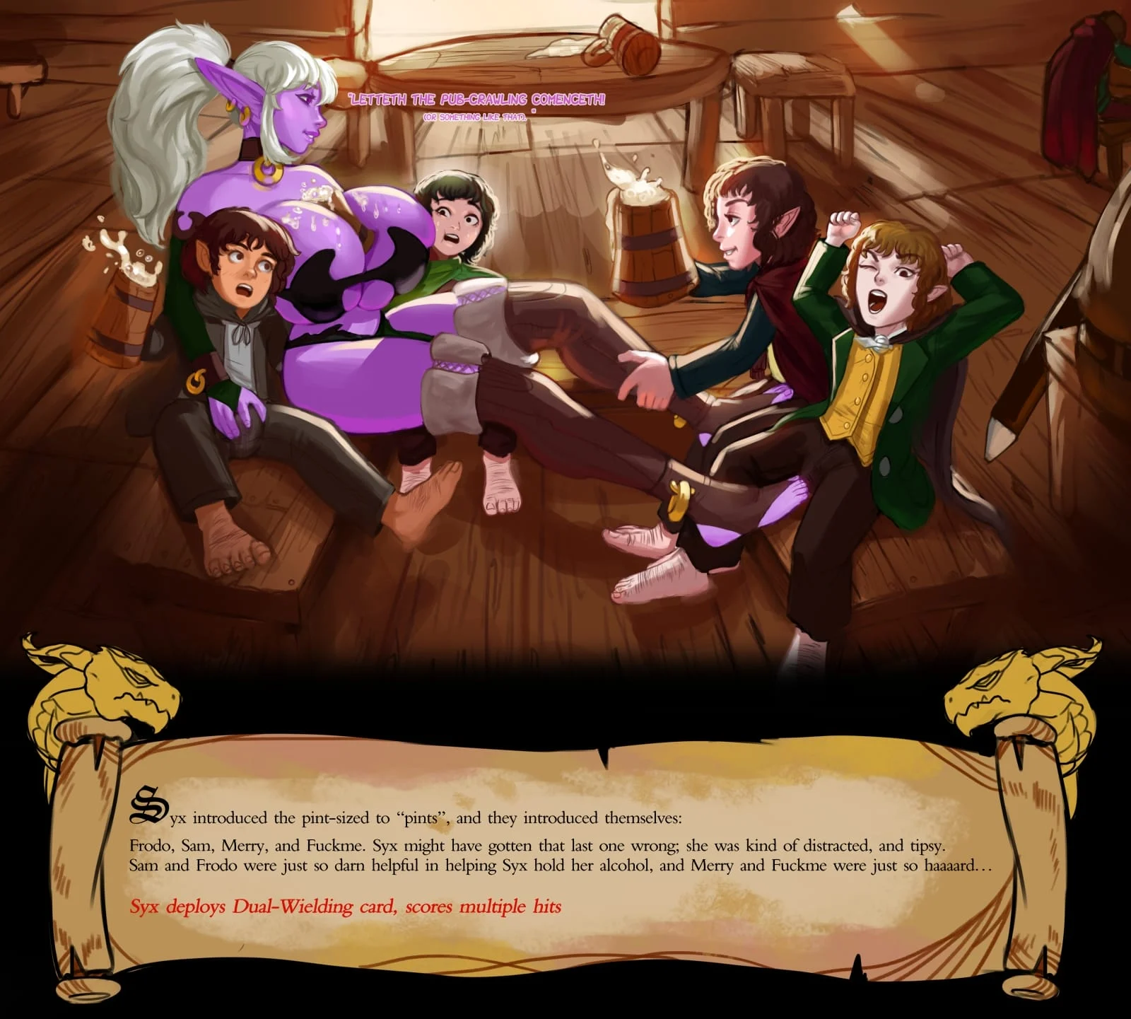 Whore of the Rings (The Lord Of The Rings) [Mana World] Chapter 1 - Page 3