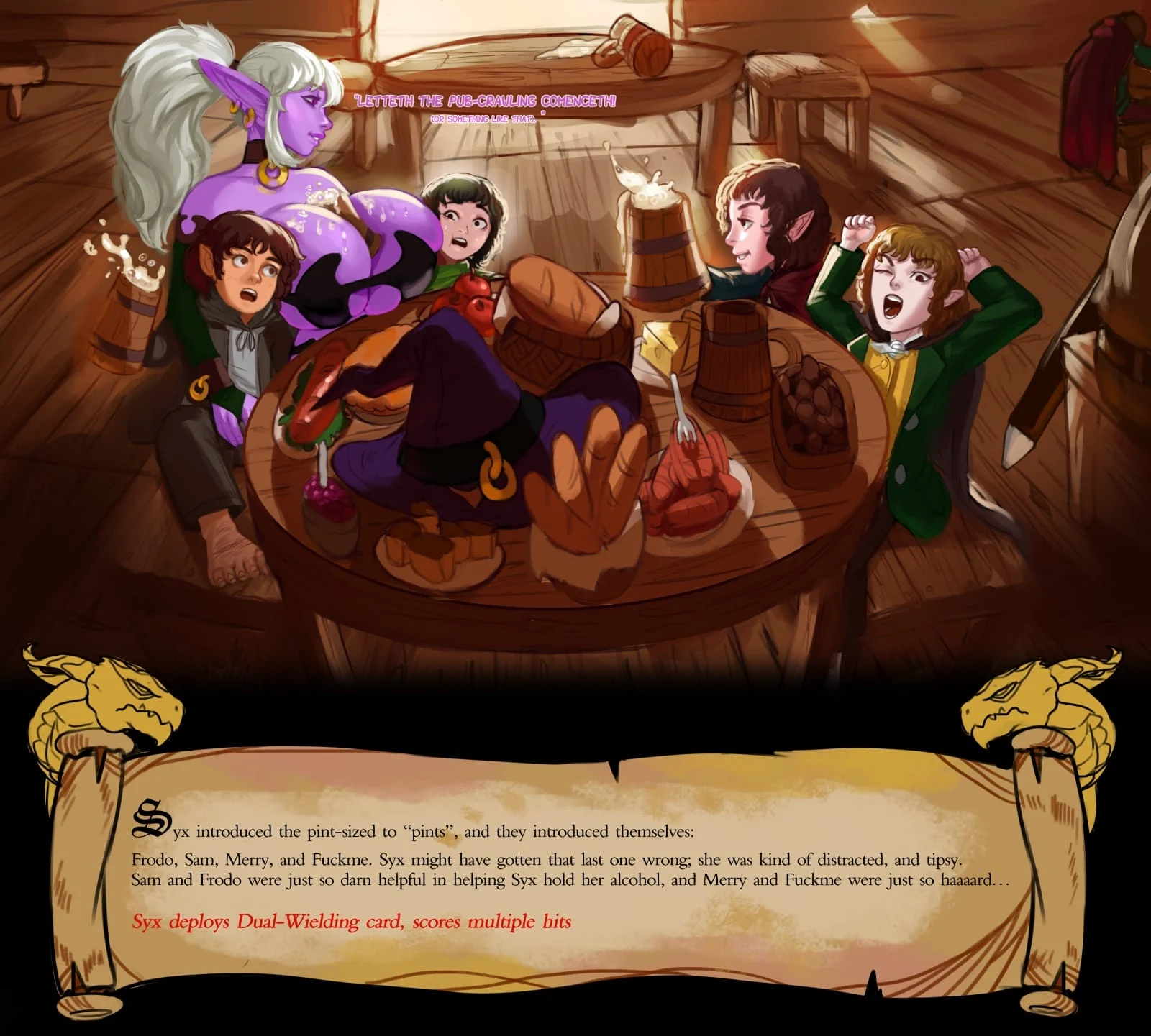 Whore of the Rings (The Lord Of The Rings) [Mana World] Chapter 1 - Page 4