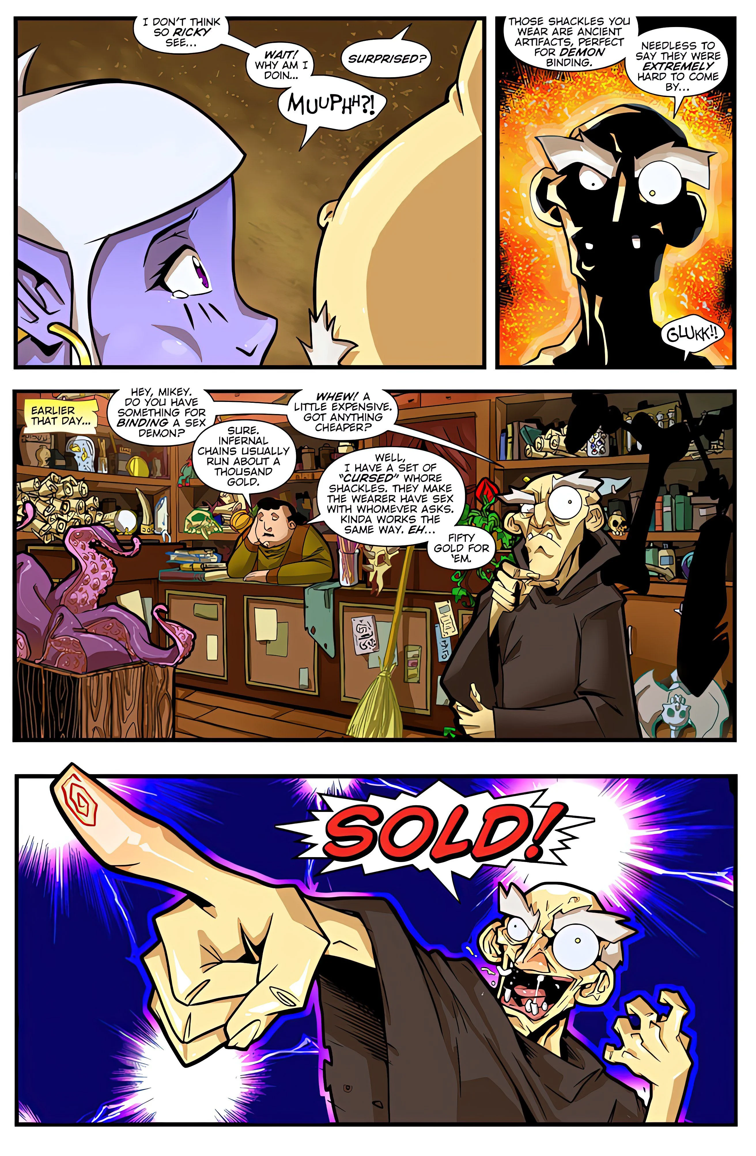Main Comic Series [Mana World] Summoning - Chapter 1 - Page 10