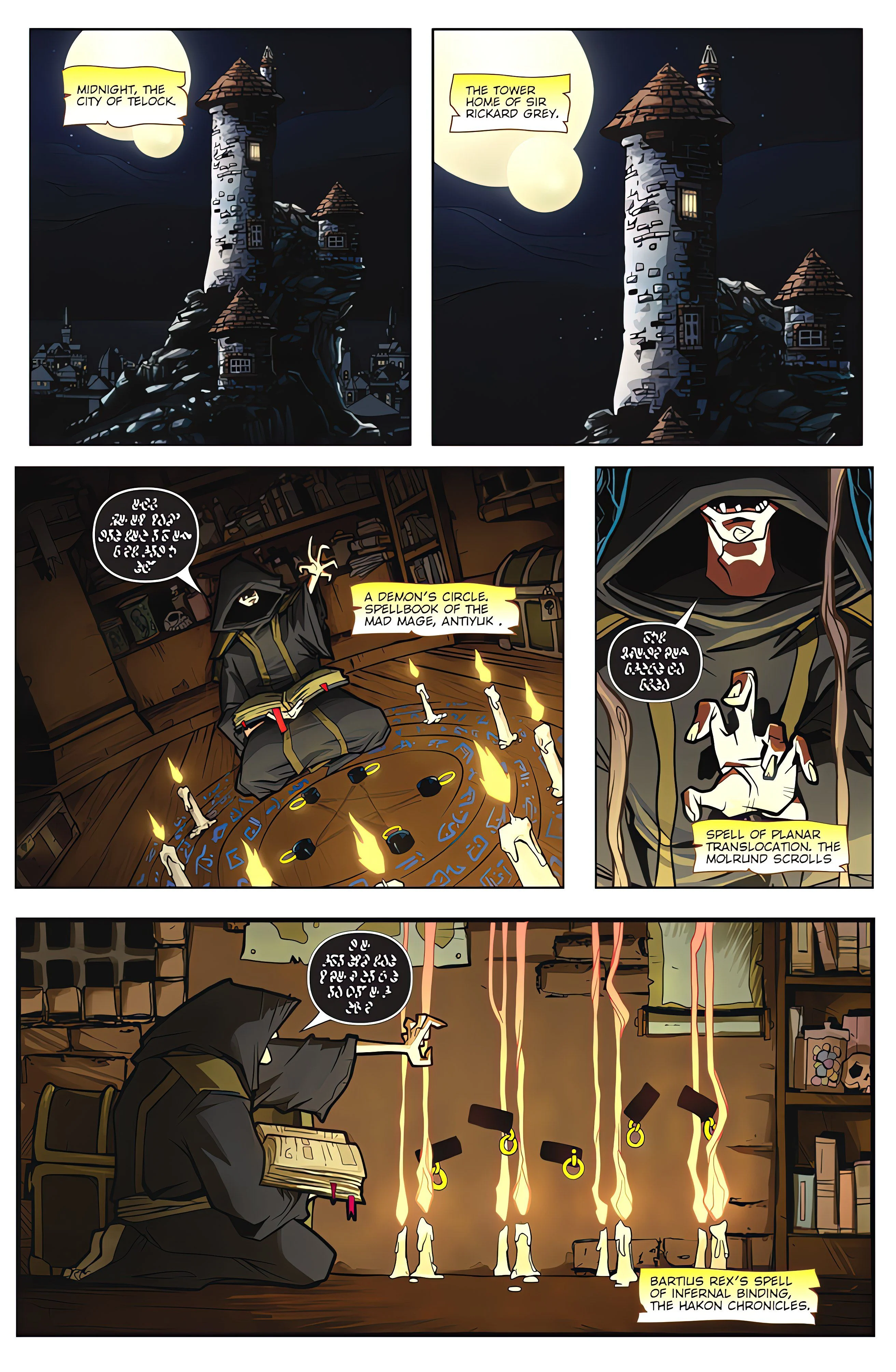 Main Comic Series [Mana World] Summoning - Chapter 1 - Page 5