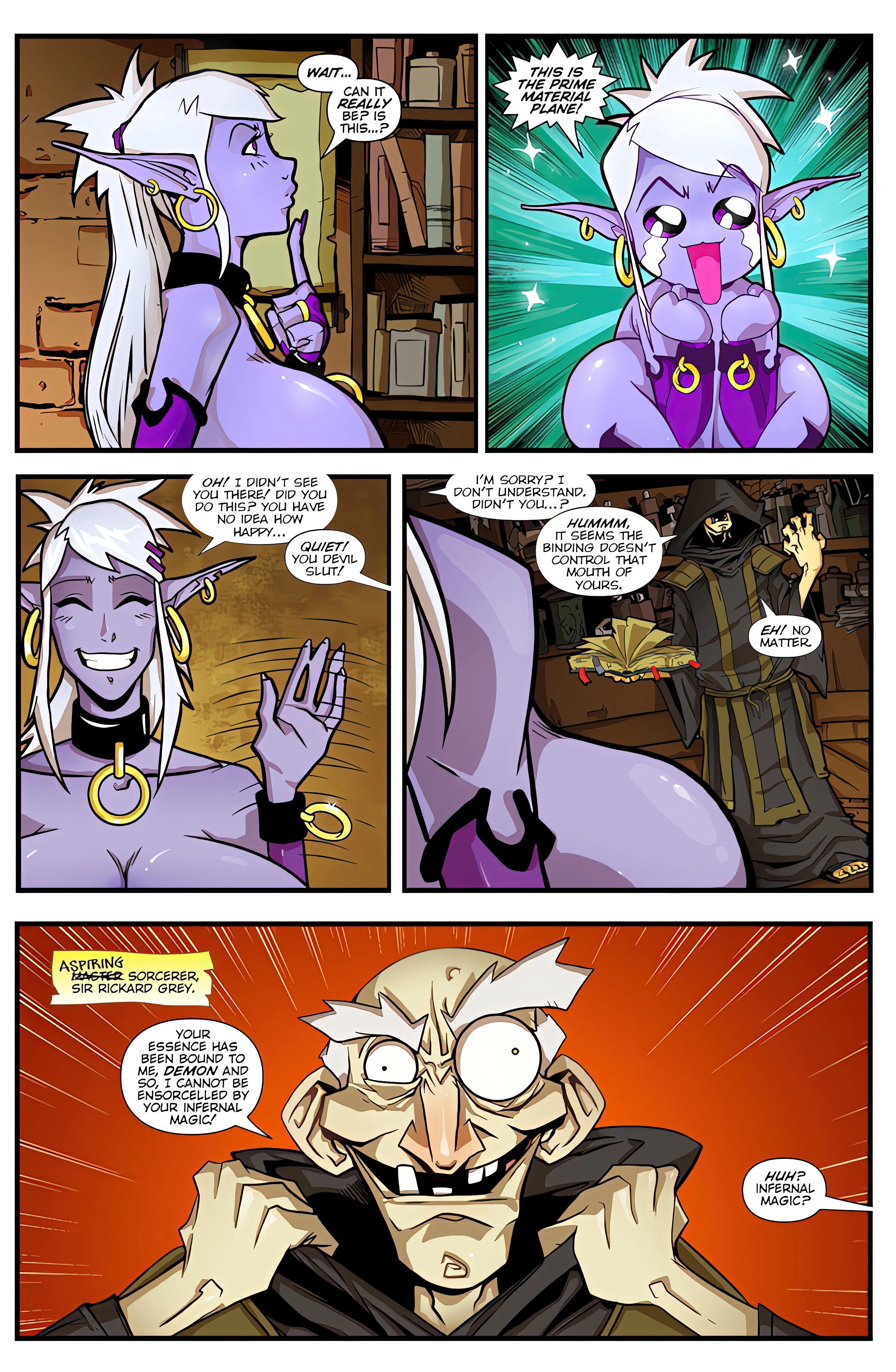 Main Comic Series [Mana World] Summoning - Chapter 1 - Page 8