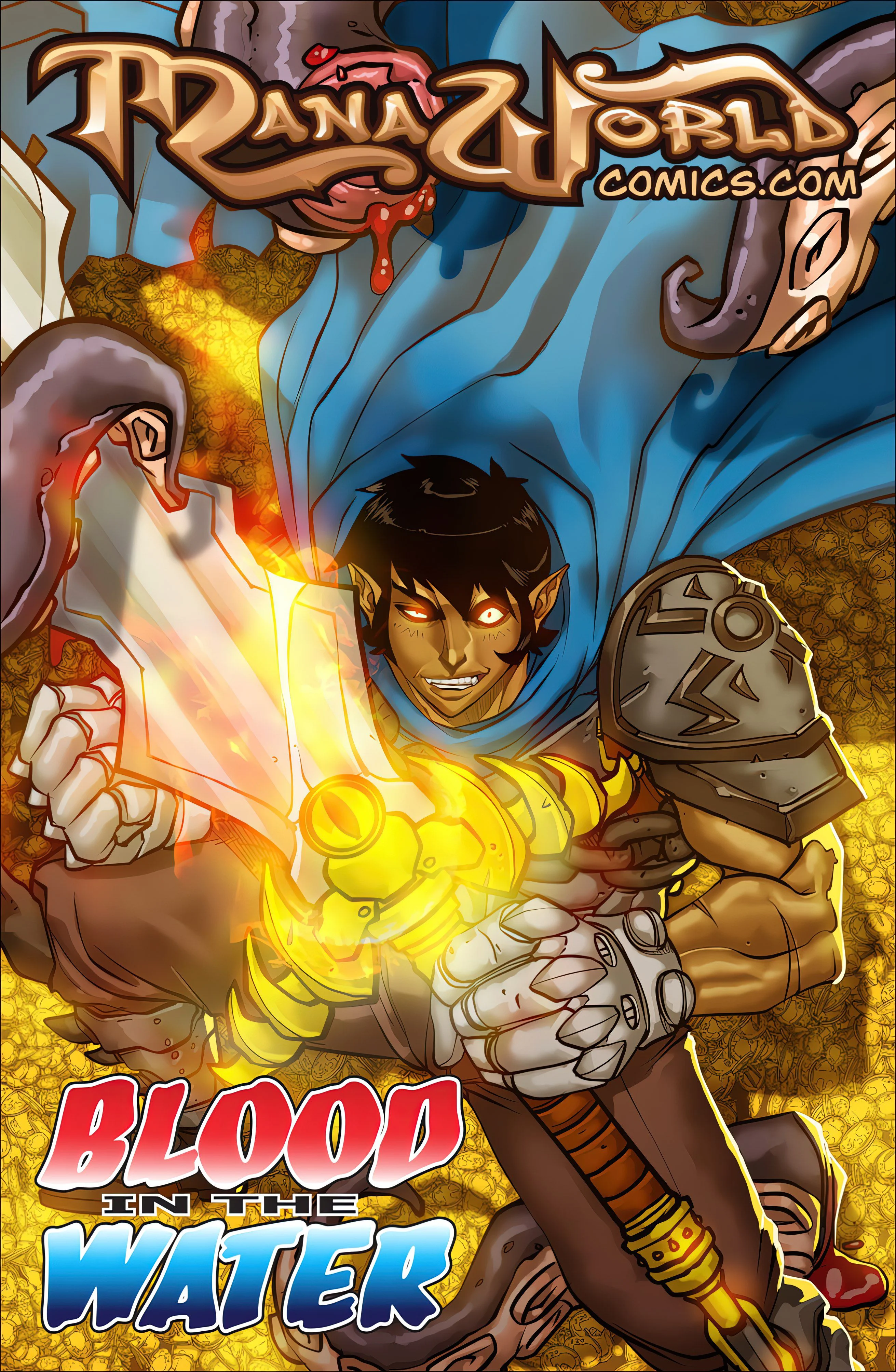 Main Comic Series [Mana World] Blood In The Water - Chapter 11 - Page 1