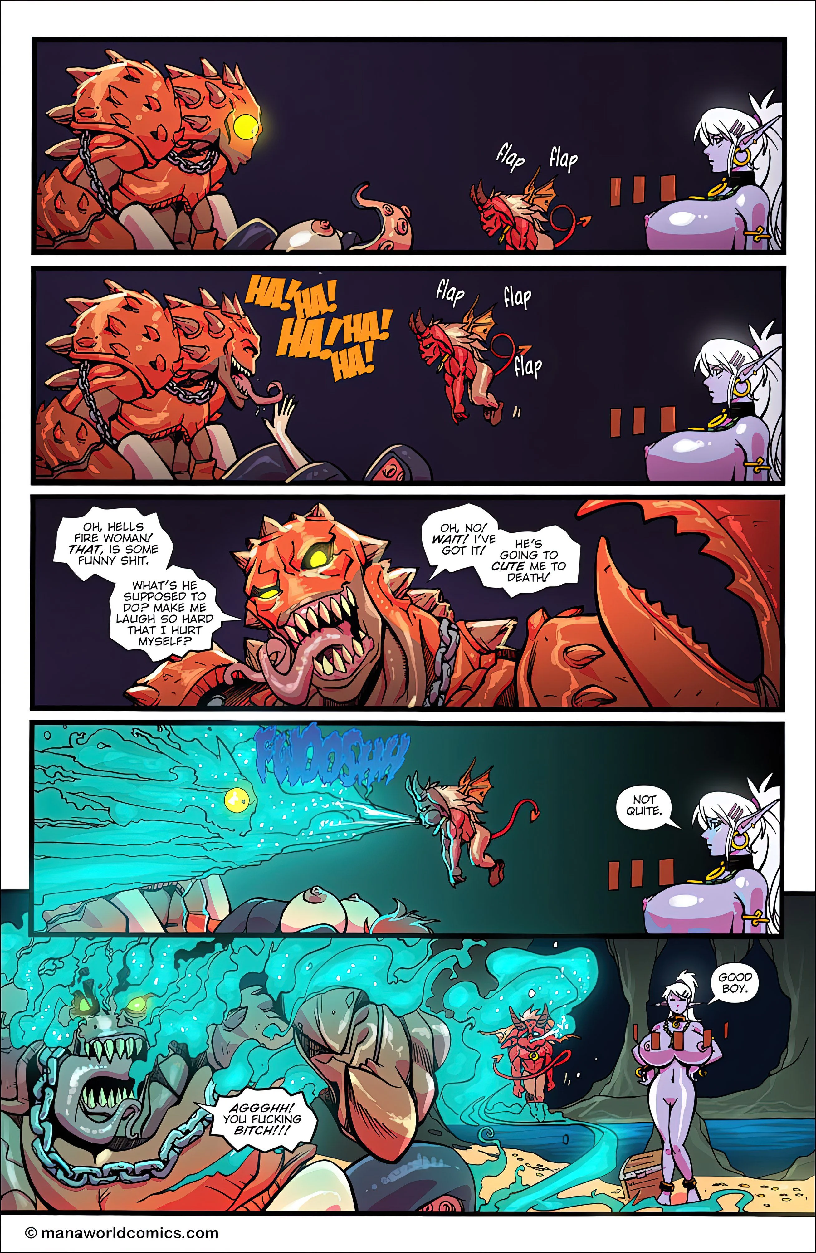 Main Comic Series [Mana World] Blood In The Water - Chapter 11 - Page 13