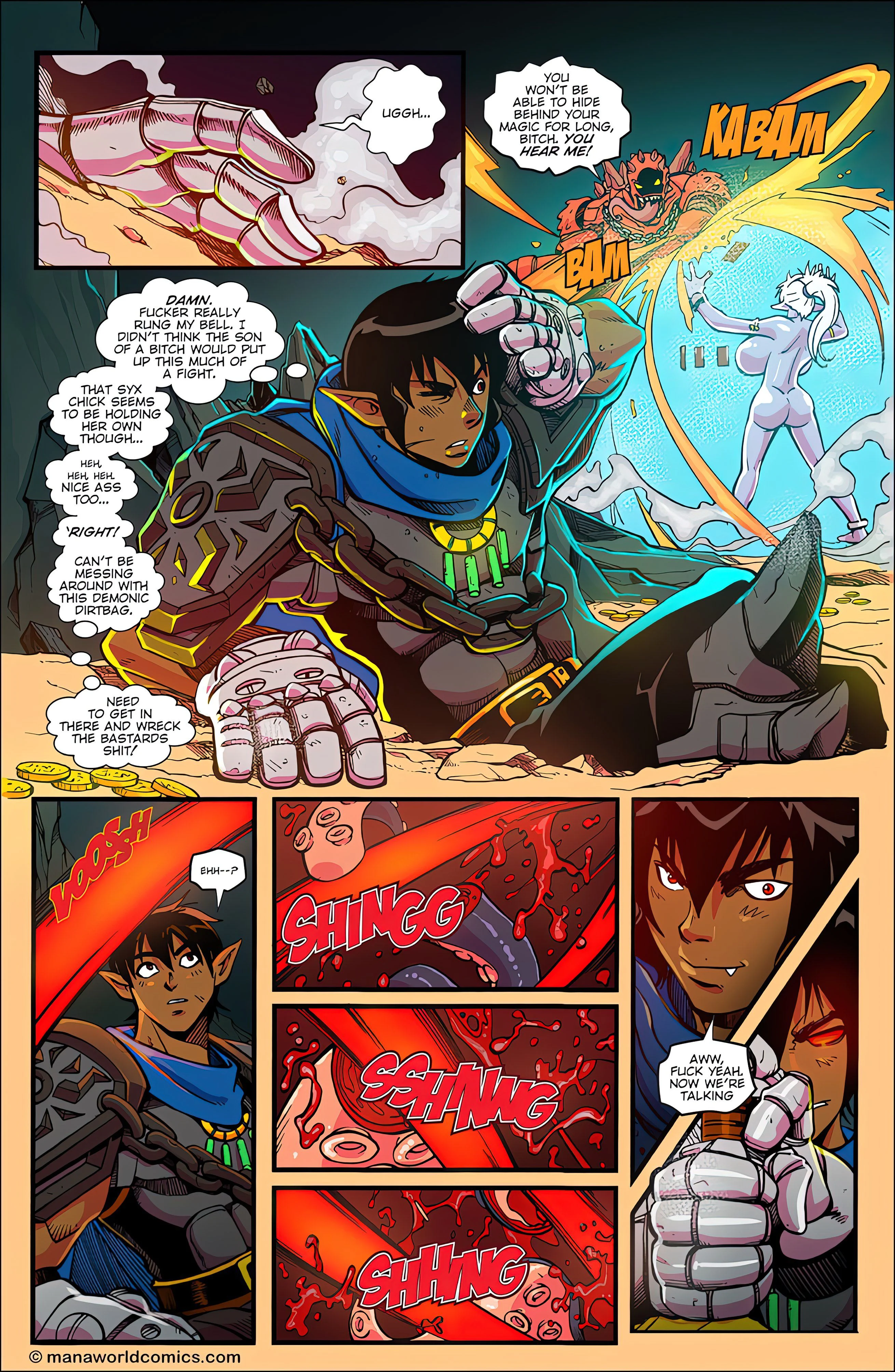 Main Comic Series [Mana World] Blood In The Water - Chapter 11 - Page 15