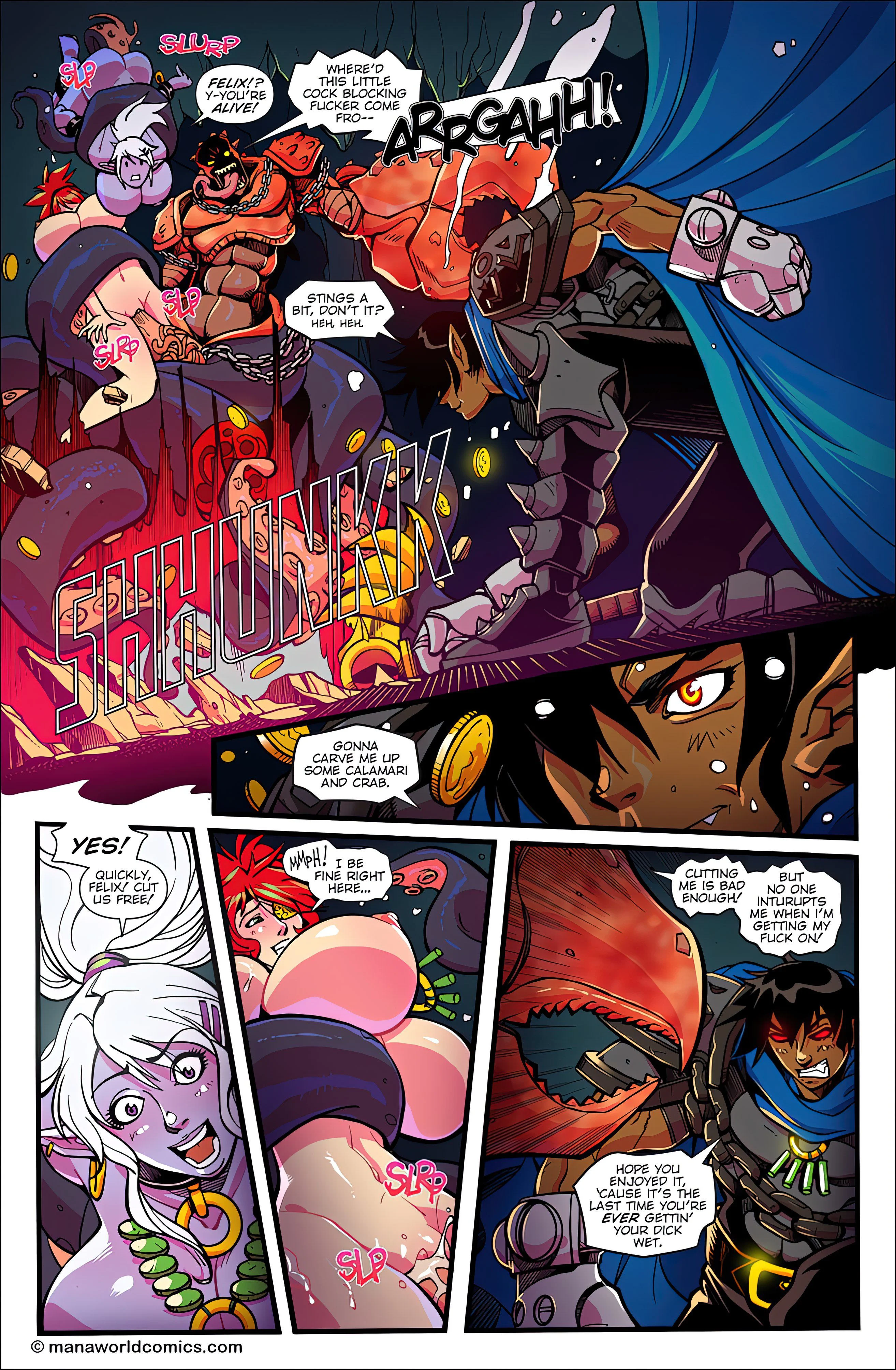 Main Comic Series [Mana World] Blood In The Water - Chapter 11 - Page 4