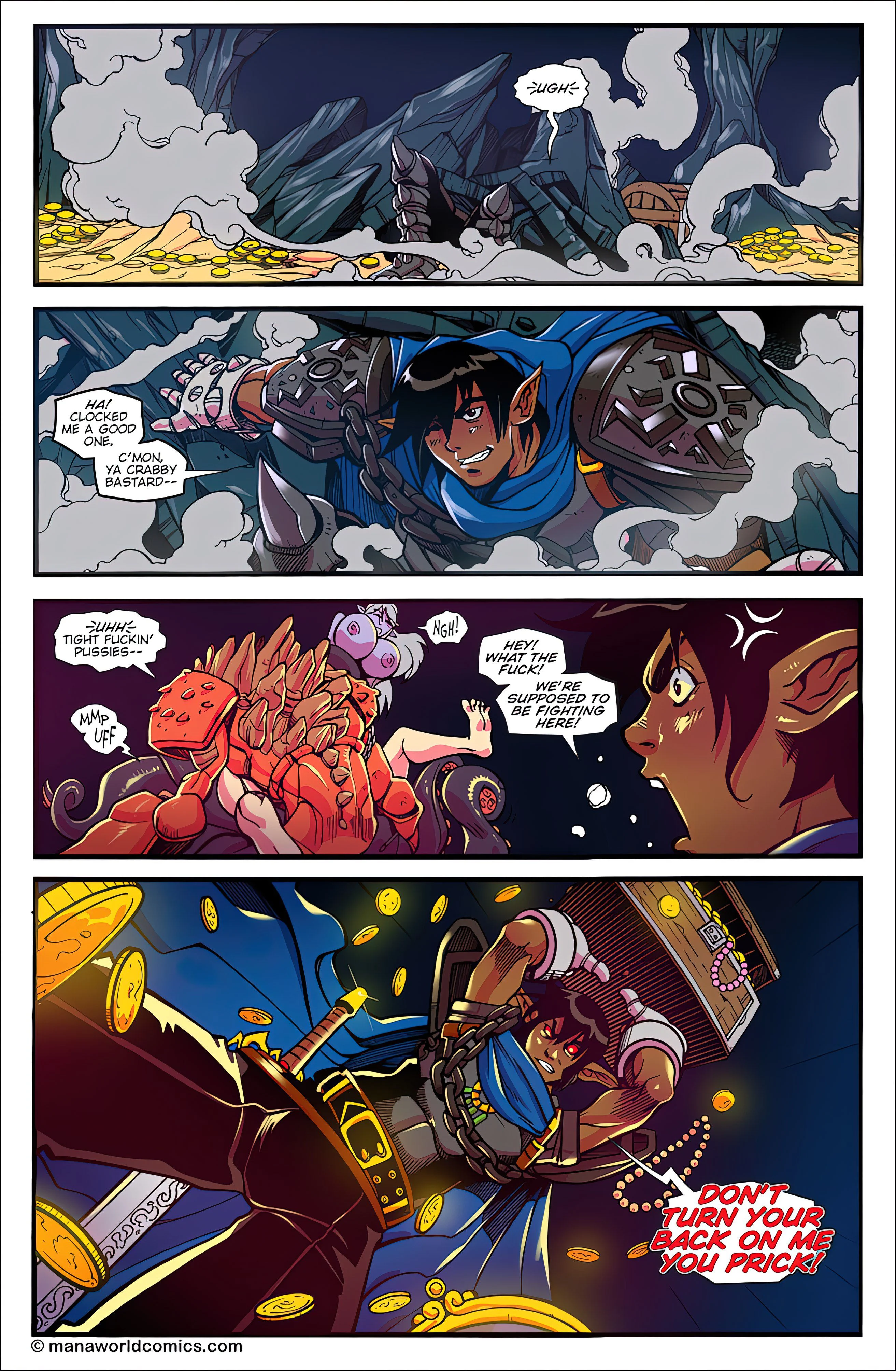 Main Comic Series [Mana World] Blood In The Water - Chapter 11 - Page 6