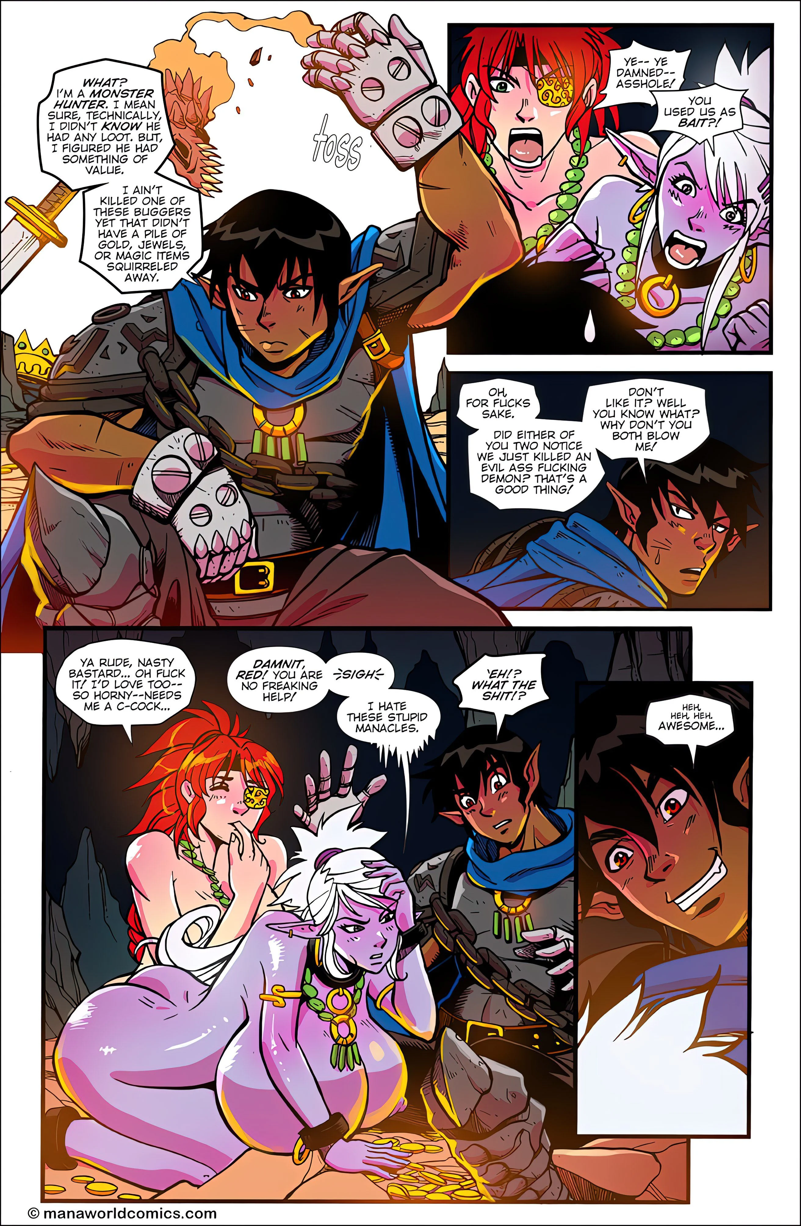 Main Comic Series [Mana World] In The Red - Chapter 12 - Page 12