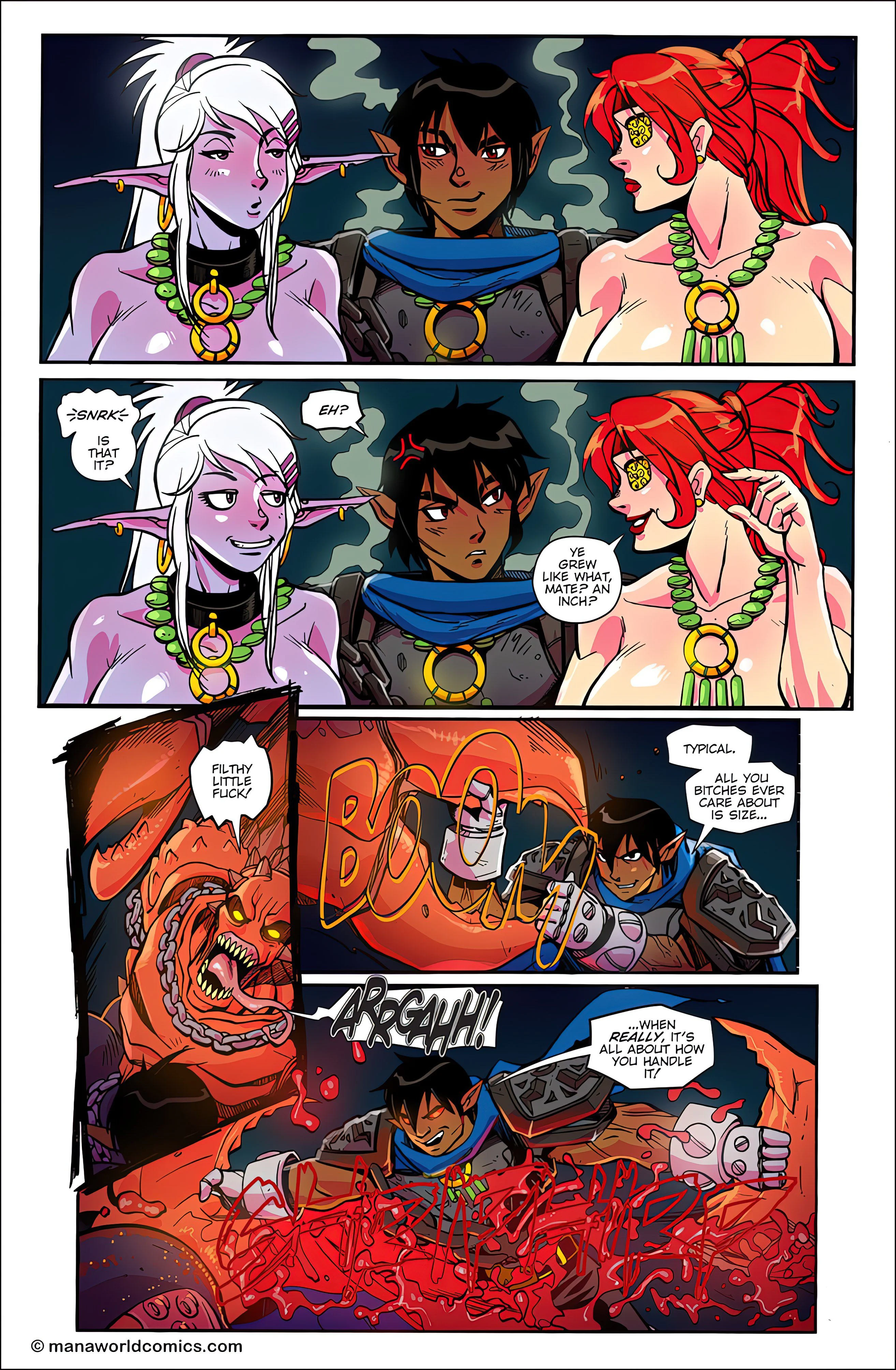 Main Comic Series [Mana World] In The Red - Chapter 12 - Page 5