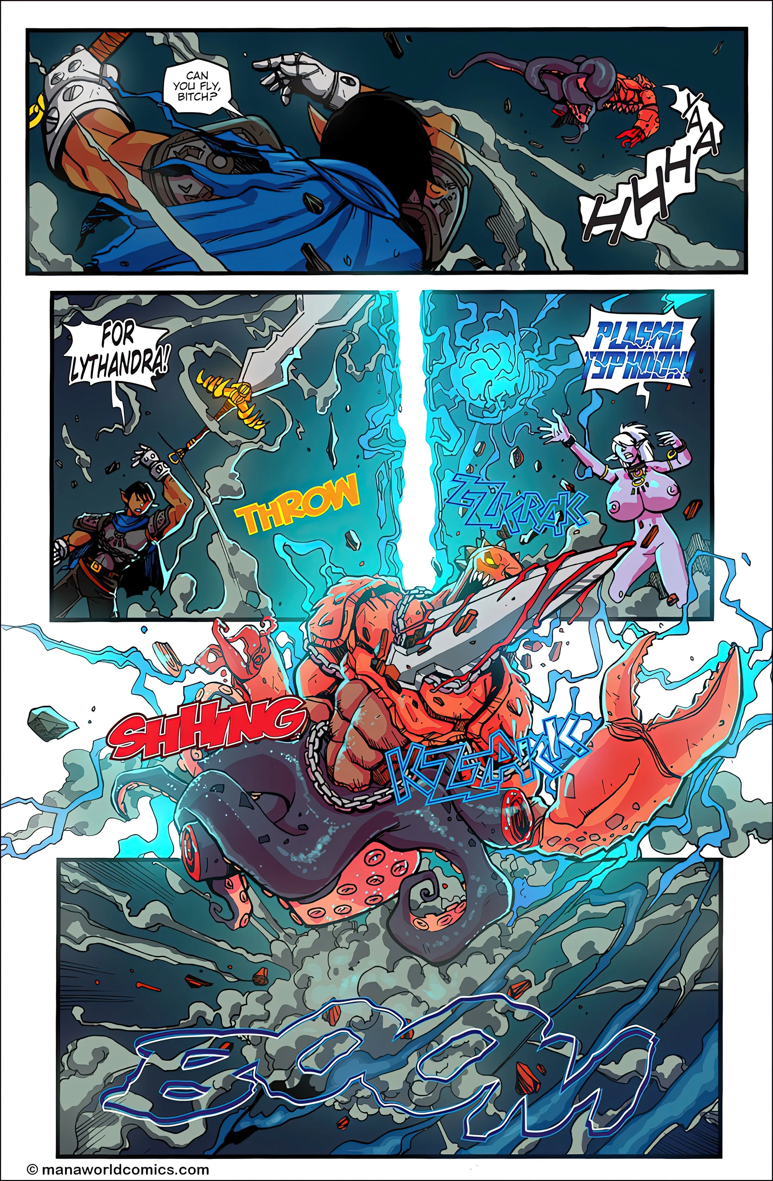 Main Comic Series [Mana World] In The Red - Chapter 12 - Page 9