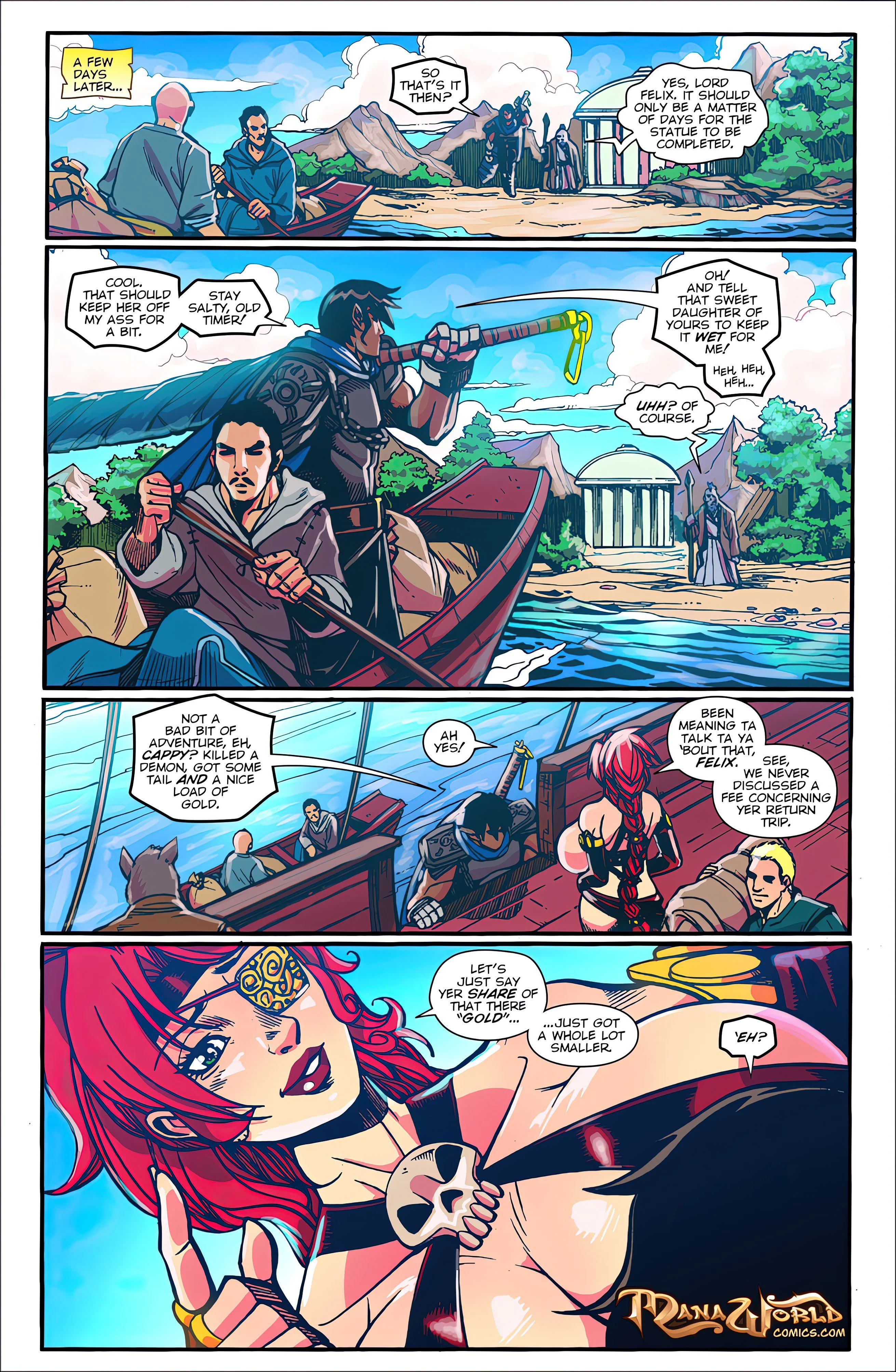 Main Comic Series [Mana World] Feed Da Fishes - Chapter 14 - Page 13