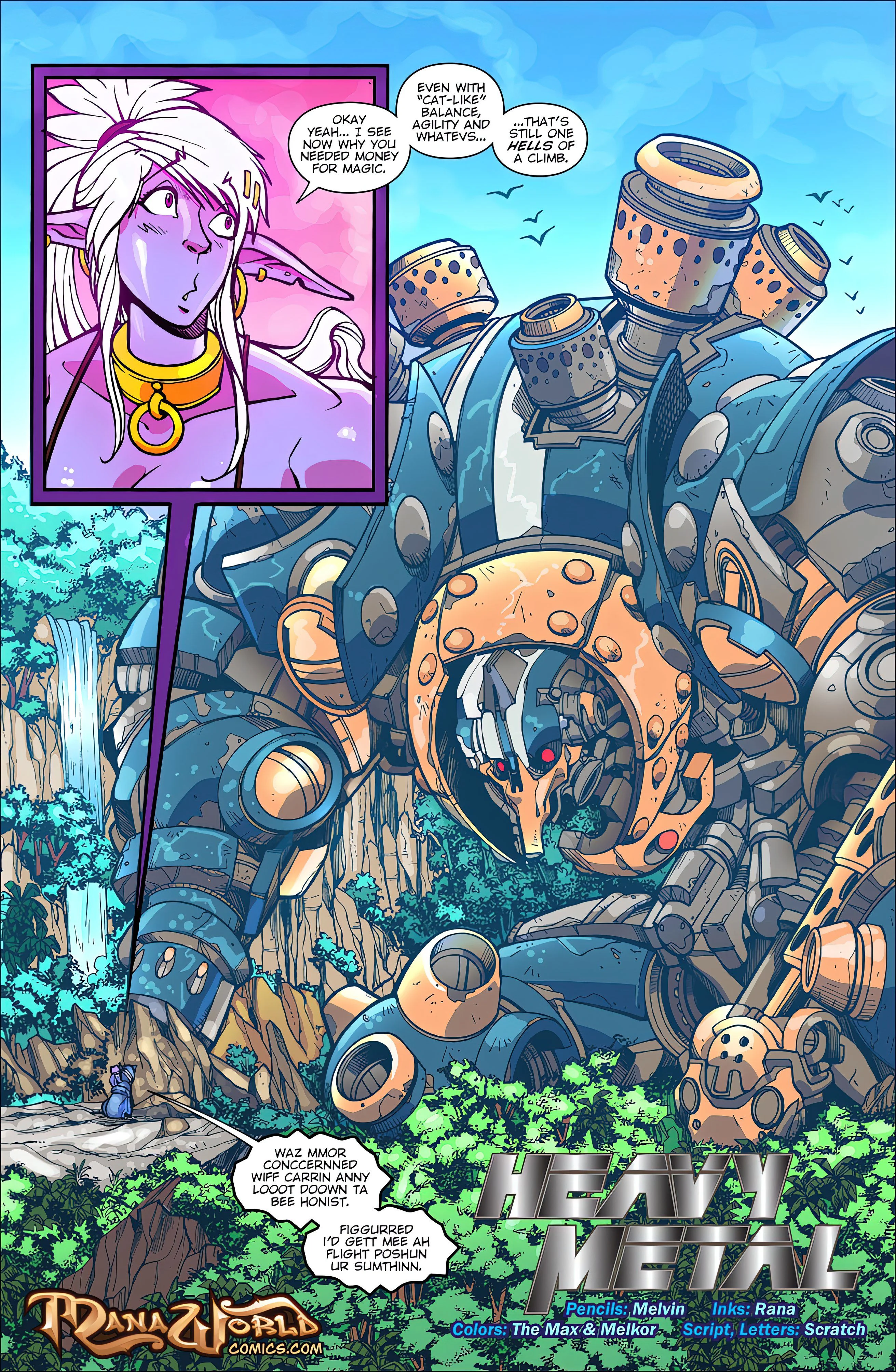 Main Comic Series [Mana World] Heavy Metal - Chapter 16 - Page 3