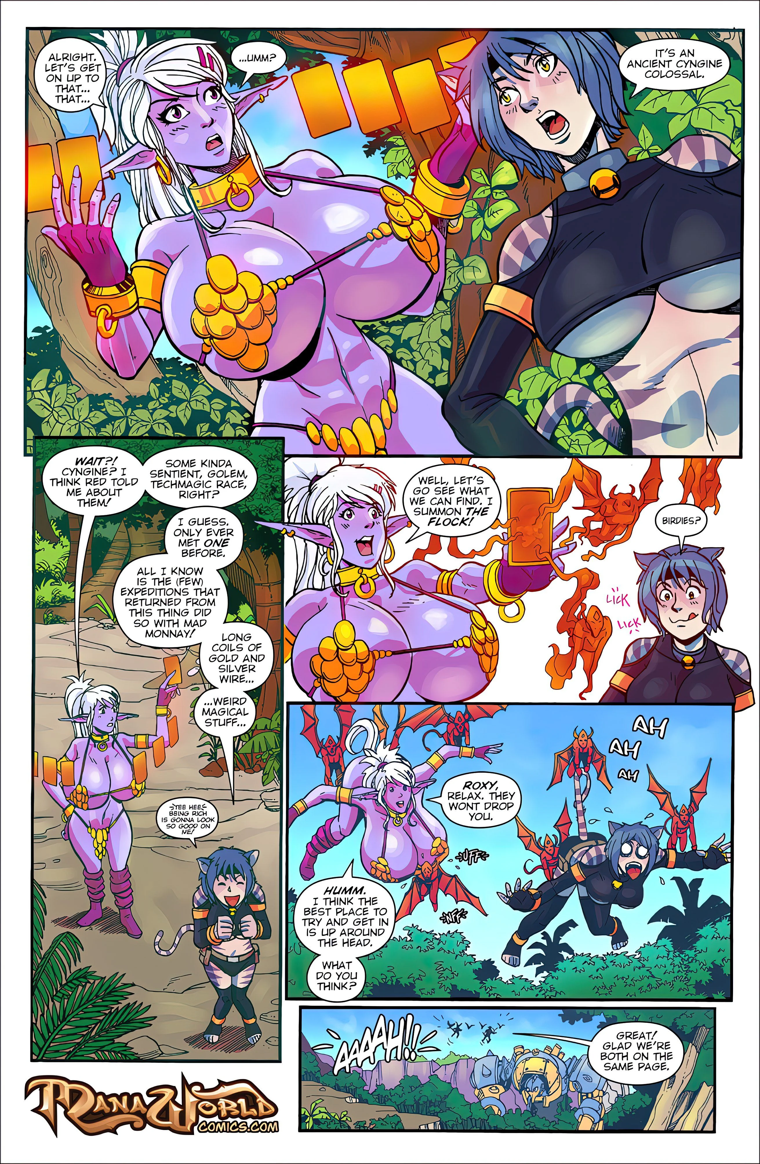 Main Comic Series [Mana World] Heavy Metal - Chapter 16 - Page 5