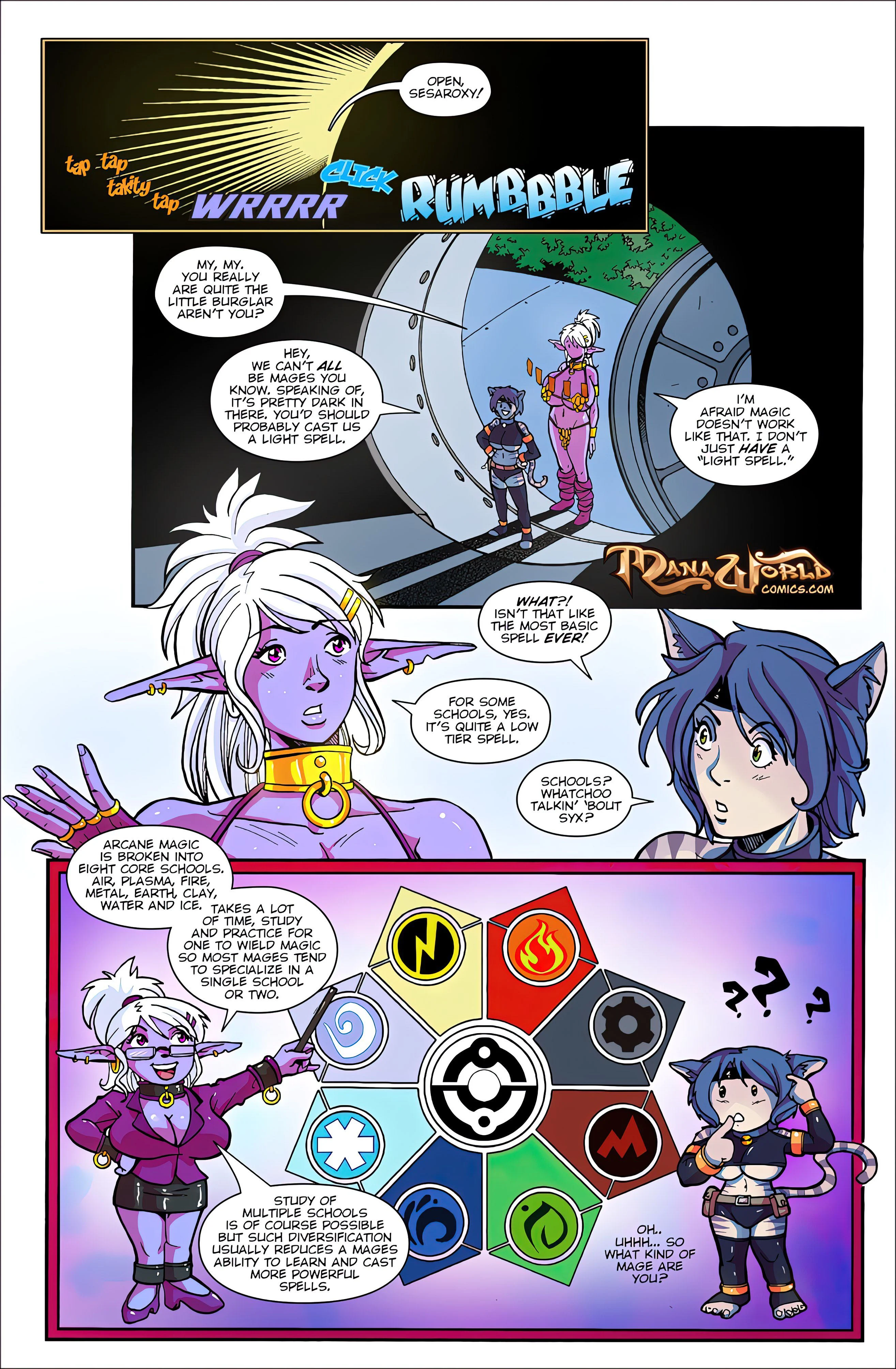 Main Comic Series [Mana World] Heavy Metal - Chapter 16 - Page 6