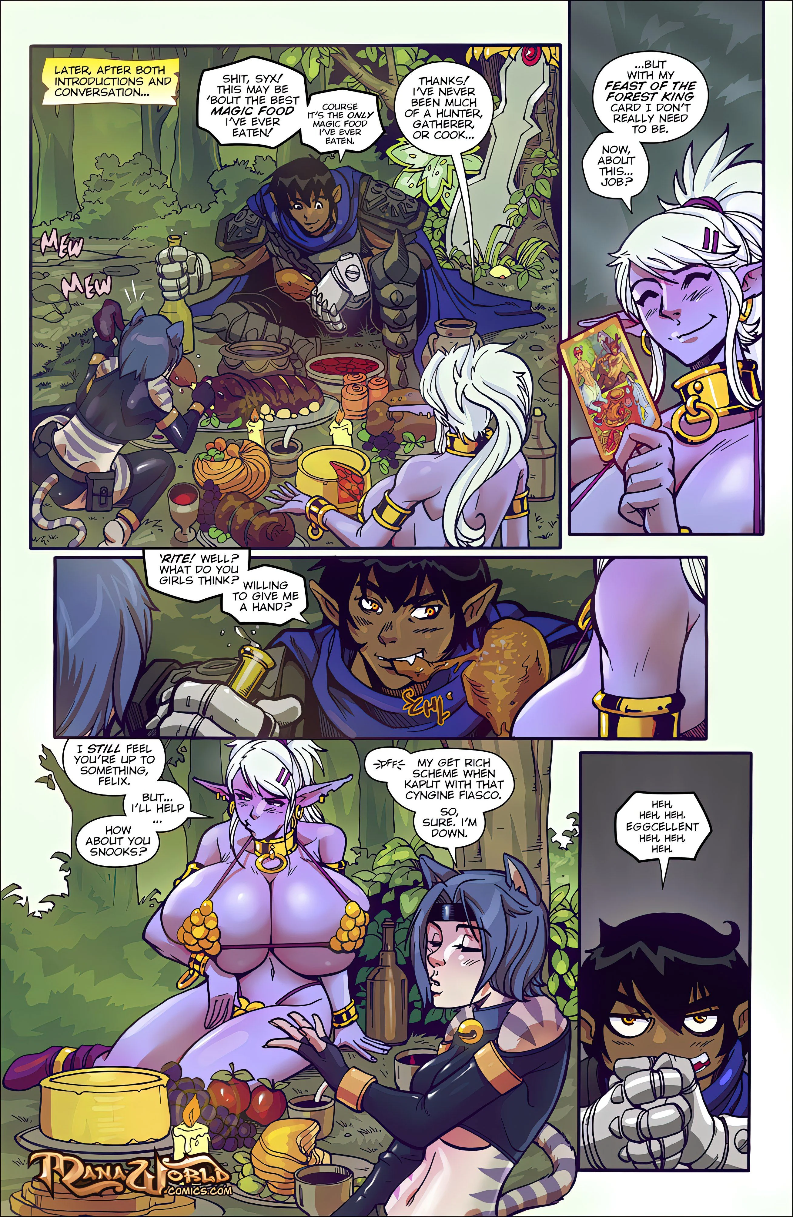 Main Comic Series [Mana World] Something... Green - Chapter 17 - Page 8