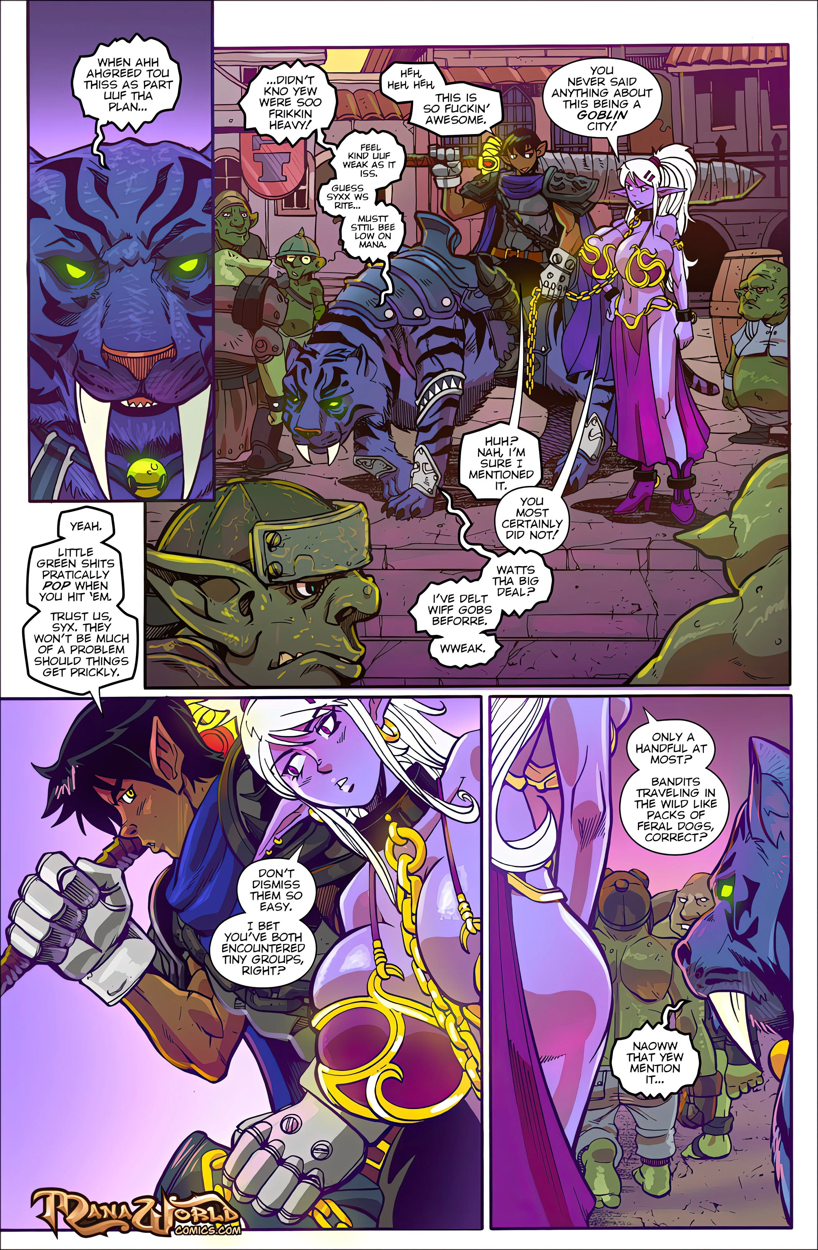 Main Comic Series [Mana World] Something... Green - Chapter 17 - Page 9