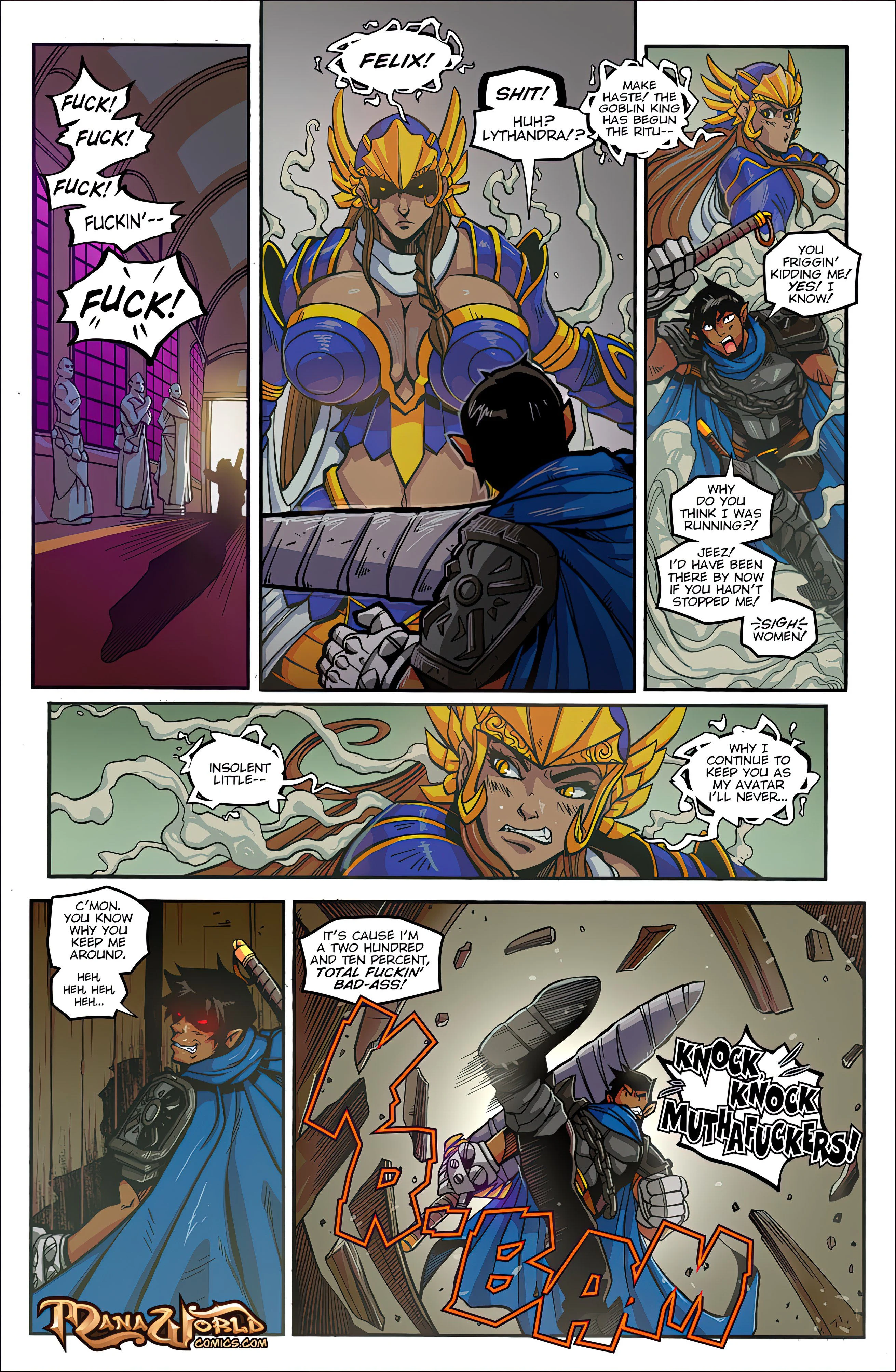 Main Comic Series [Mana World] Unholy Matrimony - Chapter 19 - Page 1