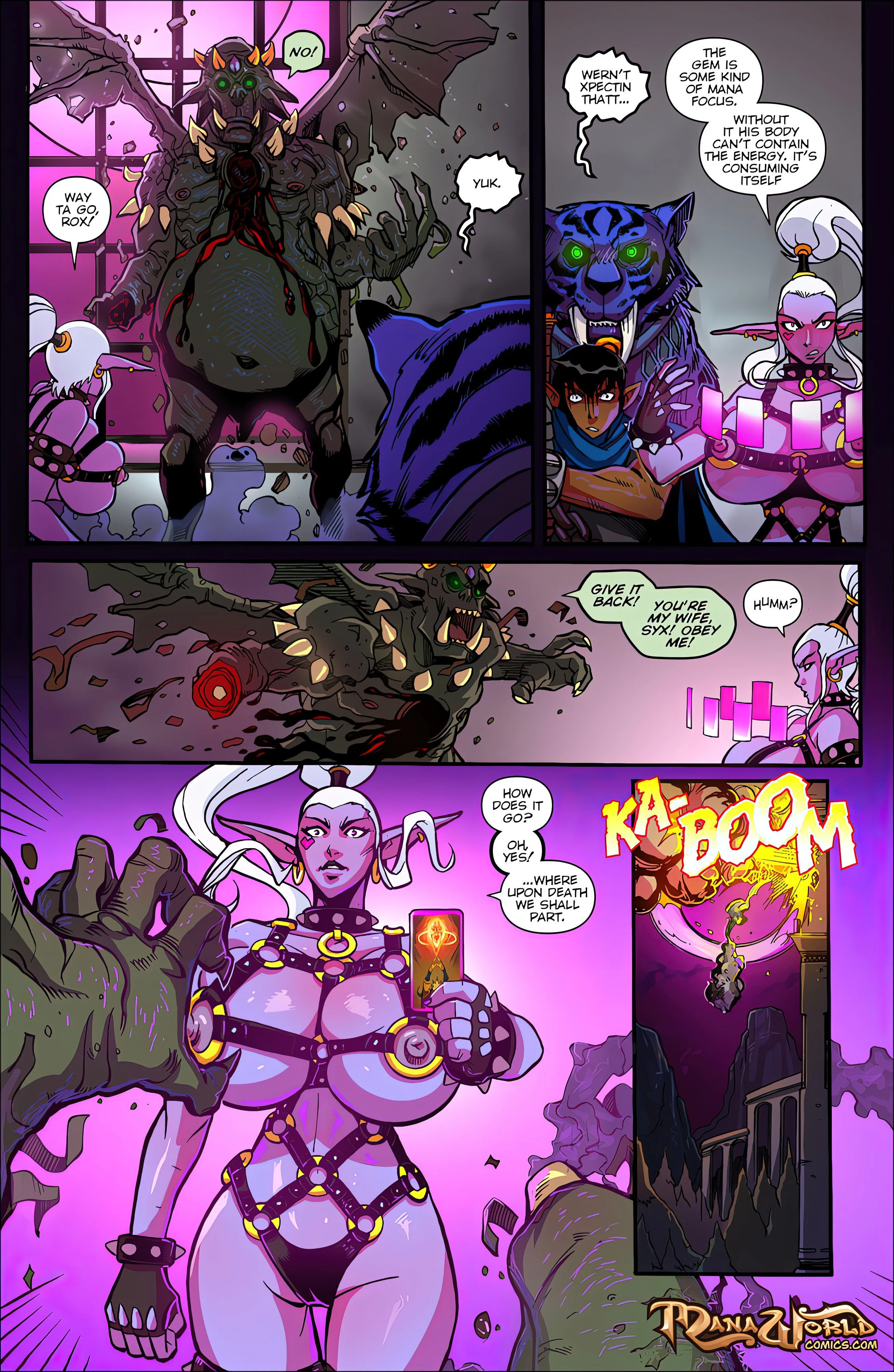 Main Comic Series [Mana World] Unholy Matrimony - Chapter 19 - Page 21