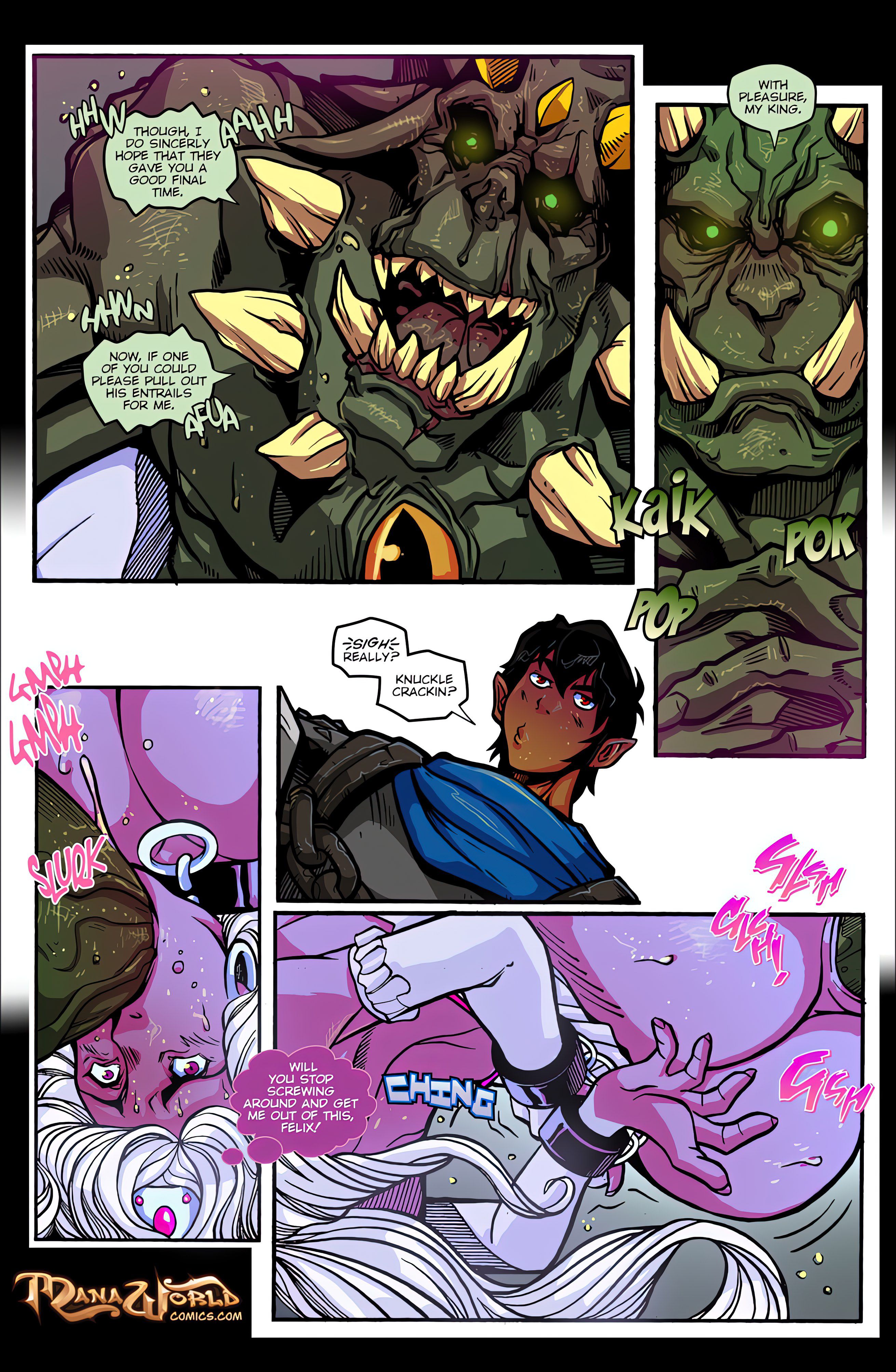 Main Comic Series [Mana World] Unholy Matrimony - Chapter 19 - Page 4