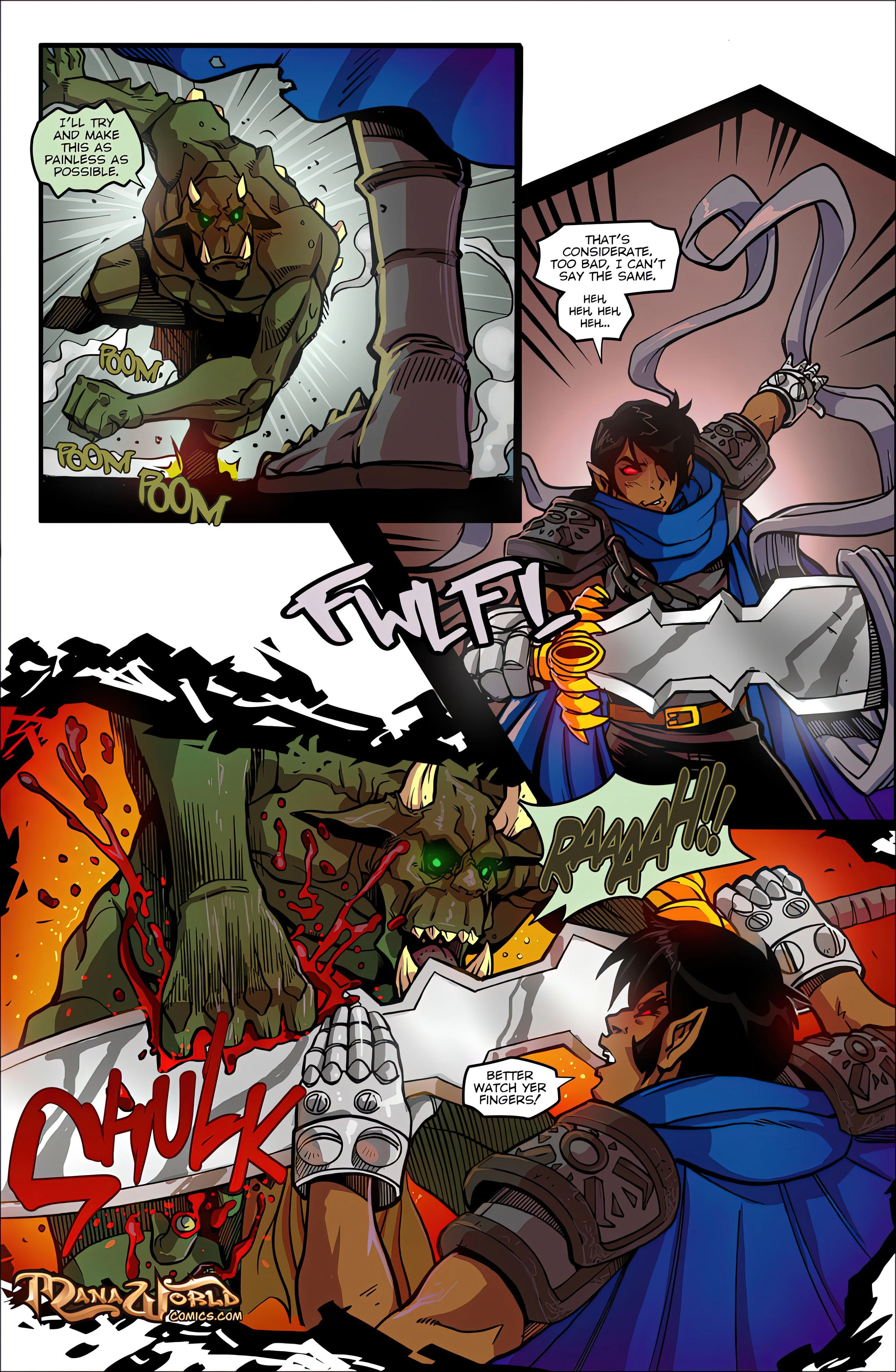 Main Comic Series [Mana World] Unholy Matrimony - Chapter 19 - Page 5