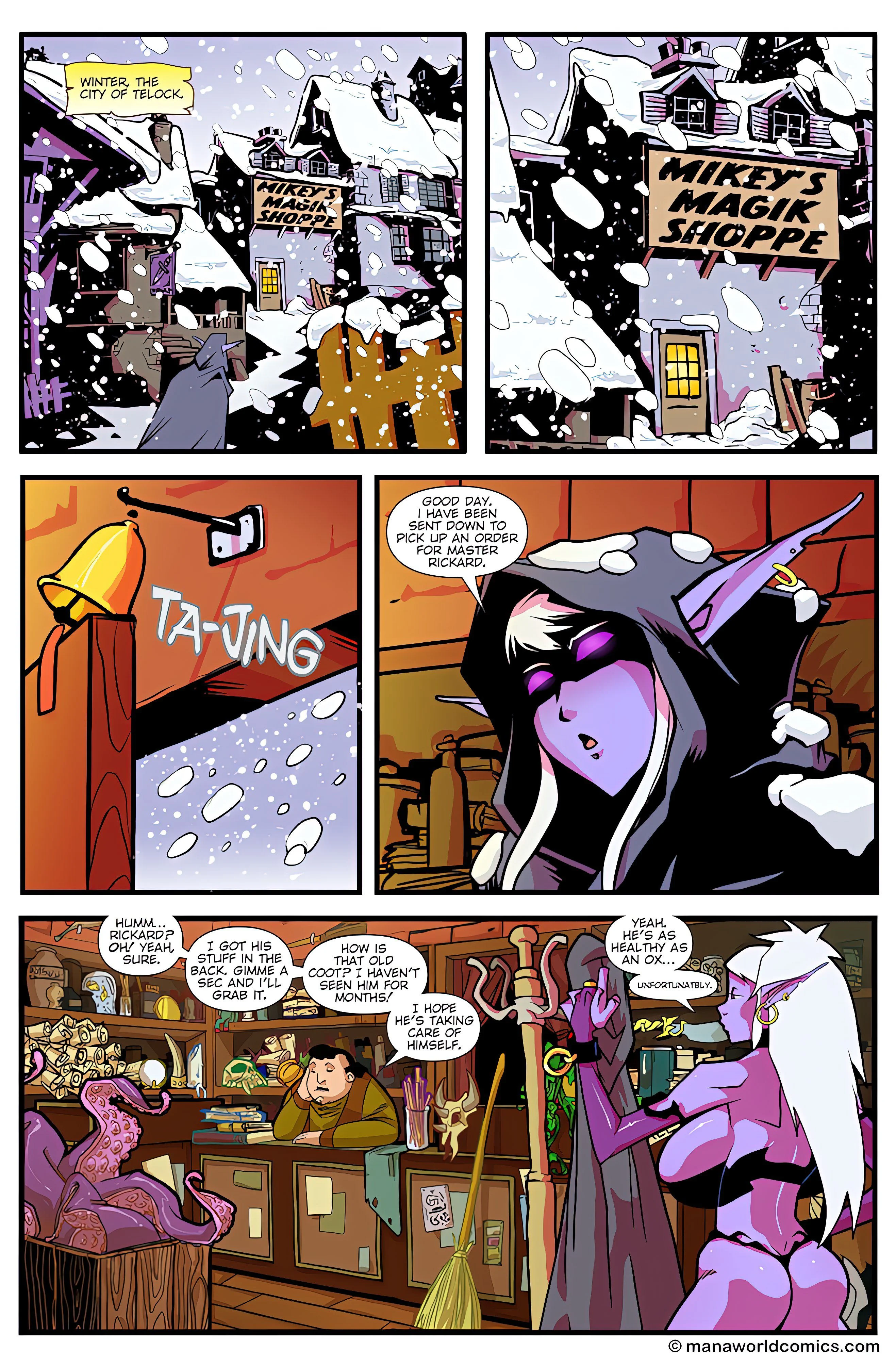 Main Comic Series [Mana World] Mikey's Magic Shop - Chapter 2 - Page 3