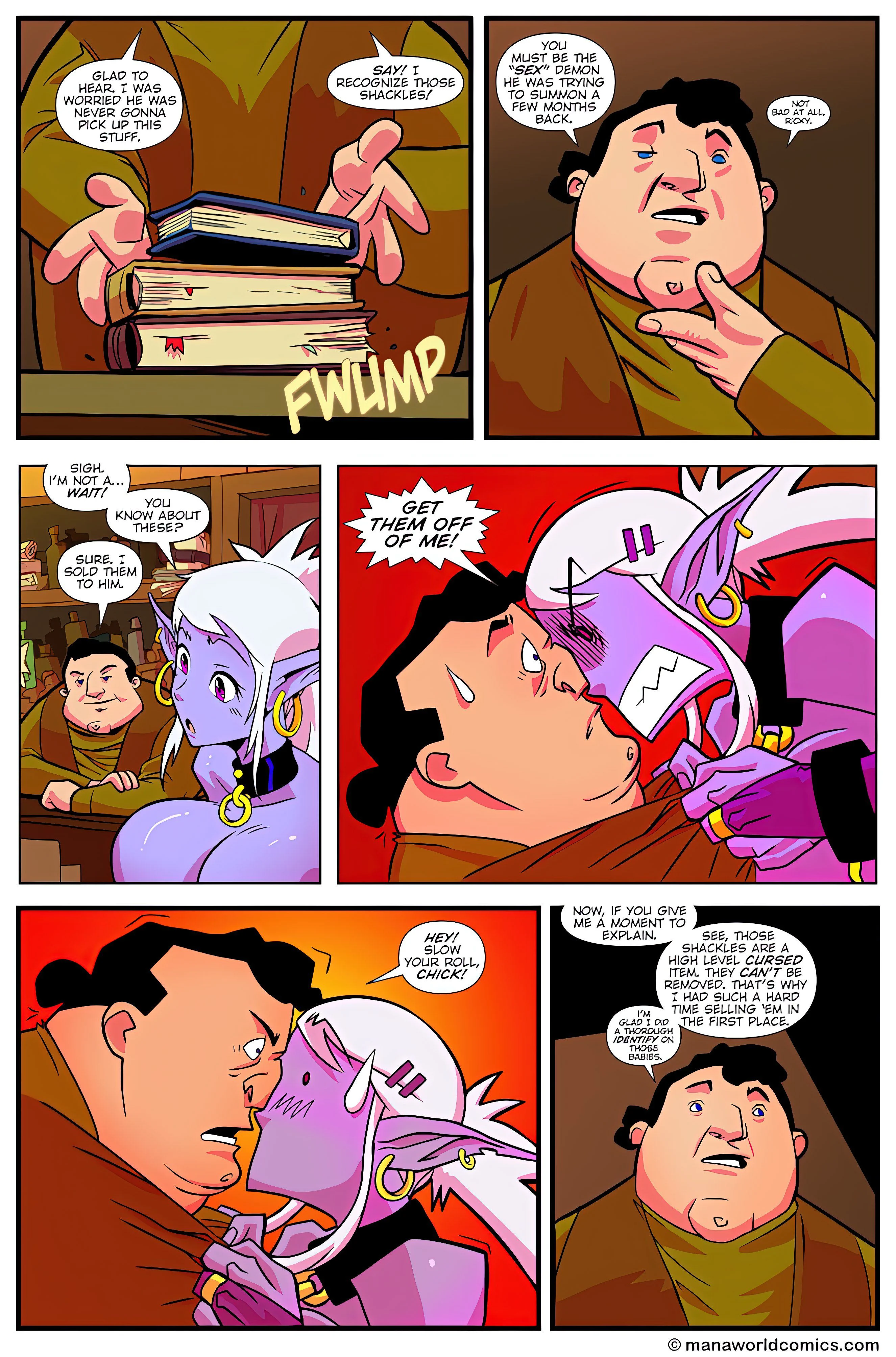 Main Comic Series [Mana World] Mikey's Magic Shop - Chapter 2 - Page 4