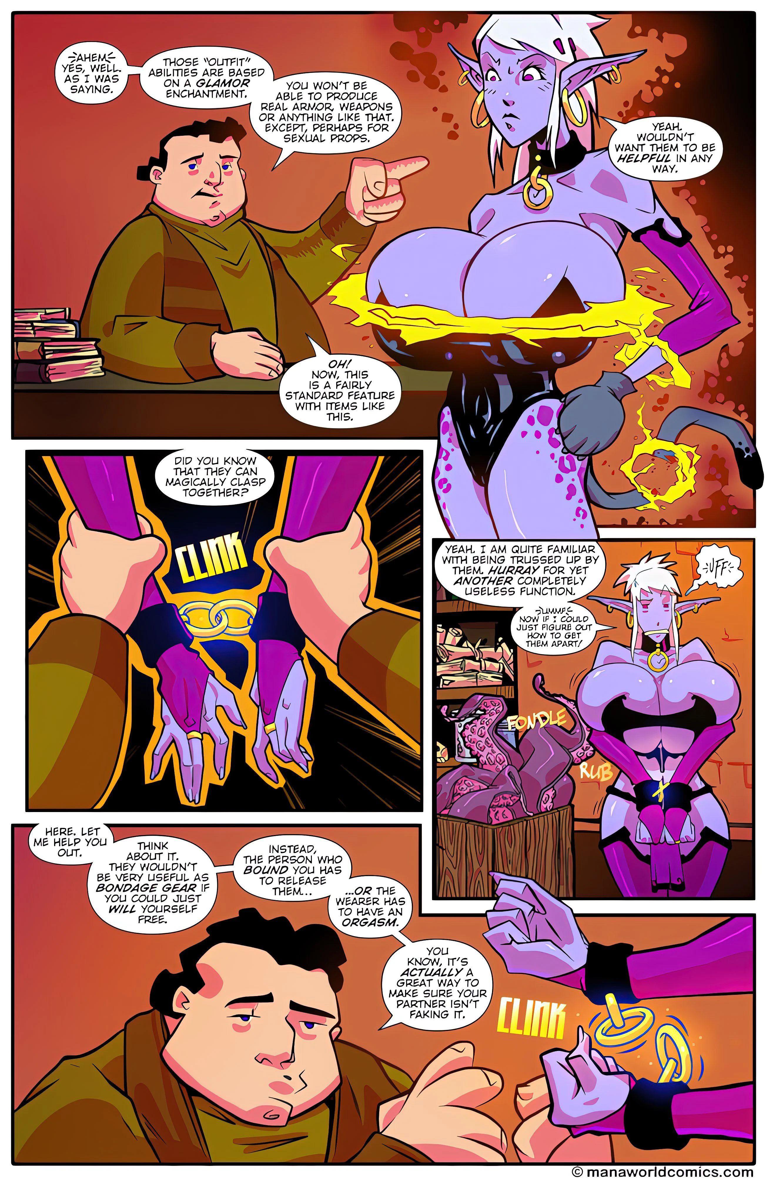 Main Comic Series [Mana World] Mikey's Magic Shop - Chapter 2 - Page 9