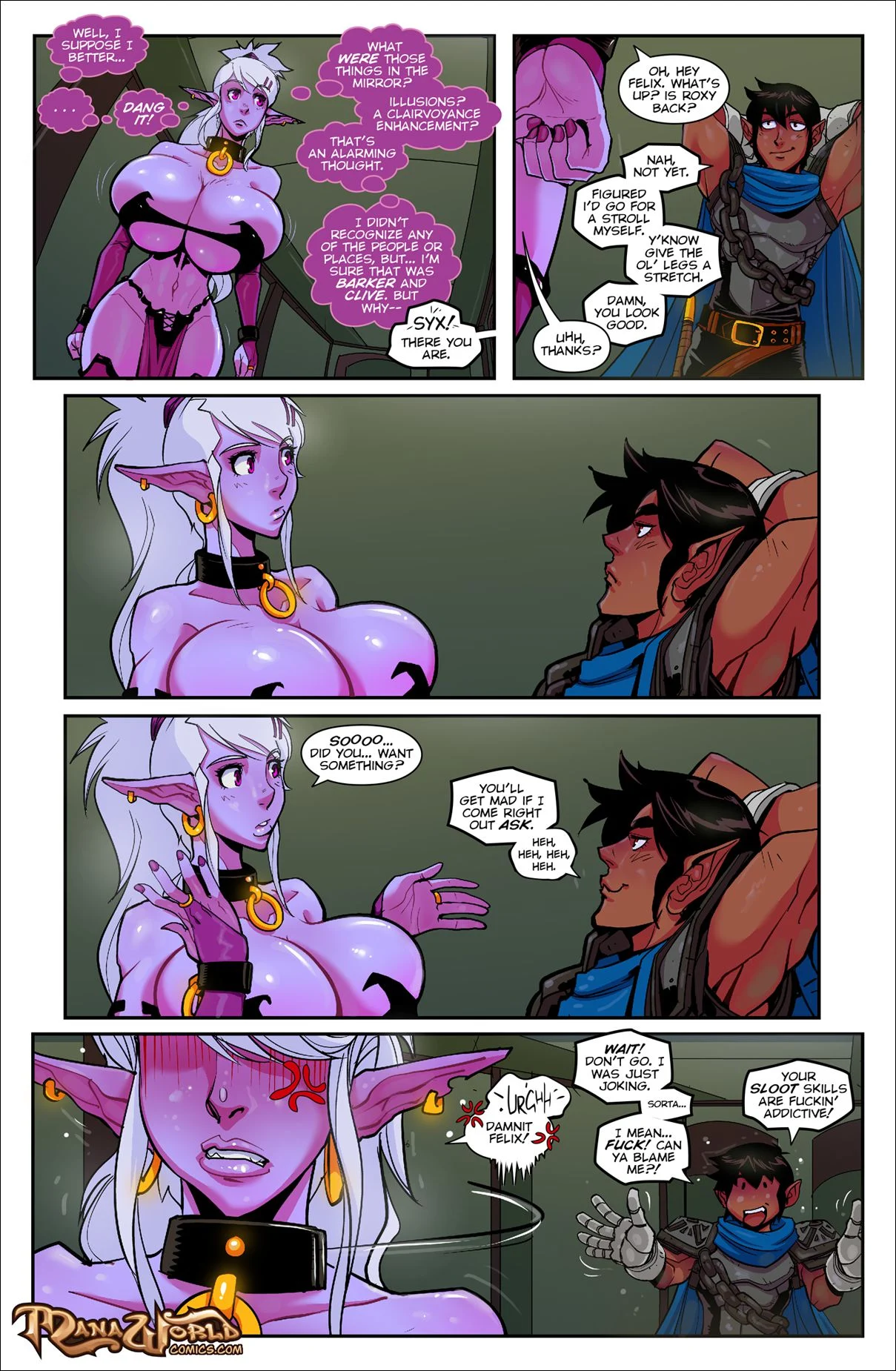Main Comic Series [Mana World] Reflection - Interlude - Chapter 20.5 - Page 6