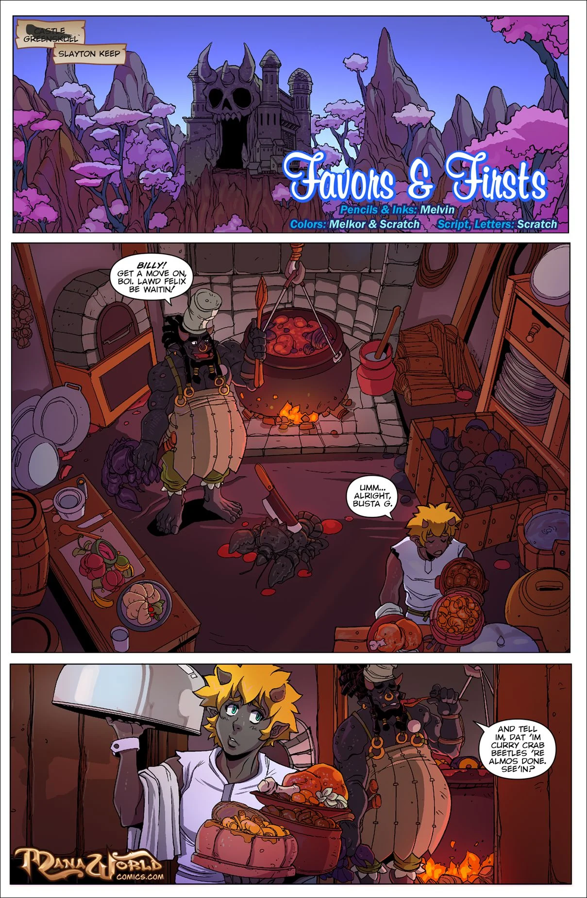 Main Comic Series [Mana World] Favors And Firsts - Chapter 20 - Page 1