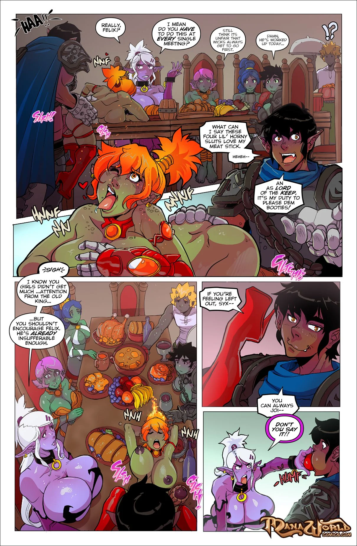 Main Comic Series [Mana World] Favors And Firsts - Chapter 20 - Page 3