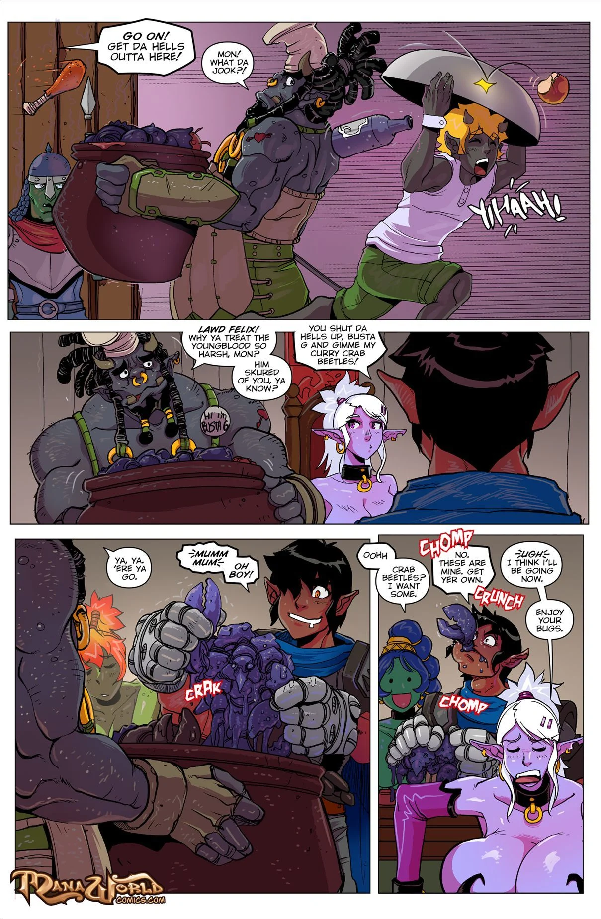 Main Comic Series [Mana World] Favors And Firsts - Chapter 20 - Page 6
