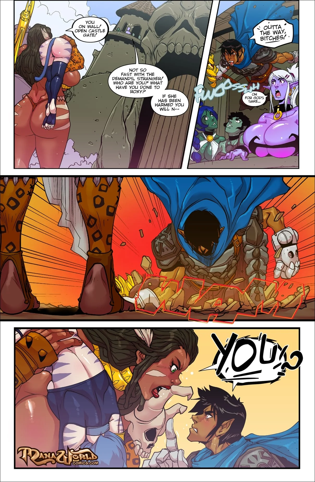 Main Comic Series [Mana World] Unexpected Guests - Chapter 21 - Page 3