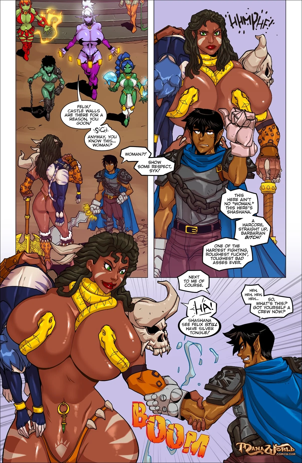 Main Comic Series [Mana World] Unexpected Guests - Chapter 21 - Page 4