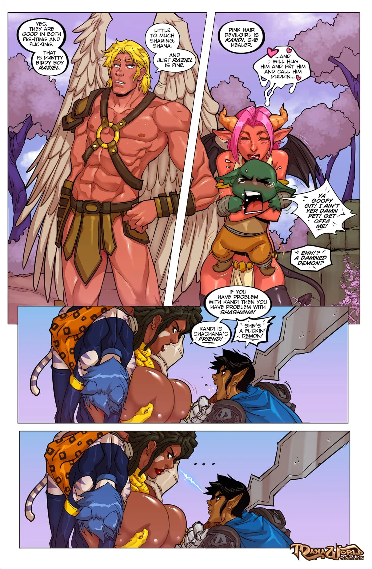 Main Comic Series [Mana World] Unexpected Guests - Chapter 21 - Page 5