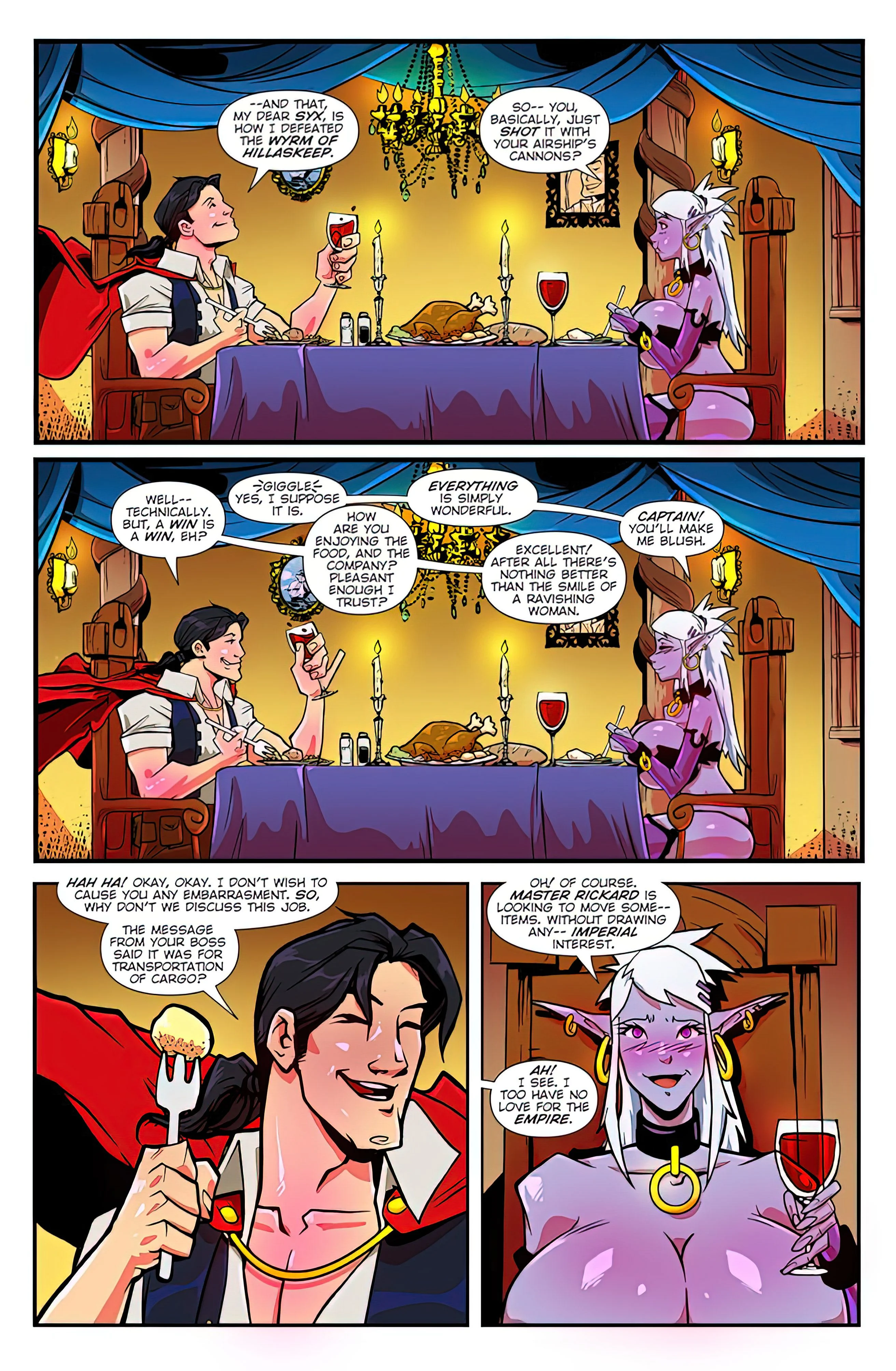 Main Comic Series [Mana World] Cum Aboard - Chapter 5 - Page 4