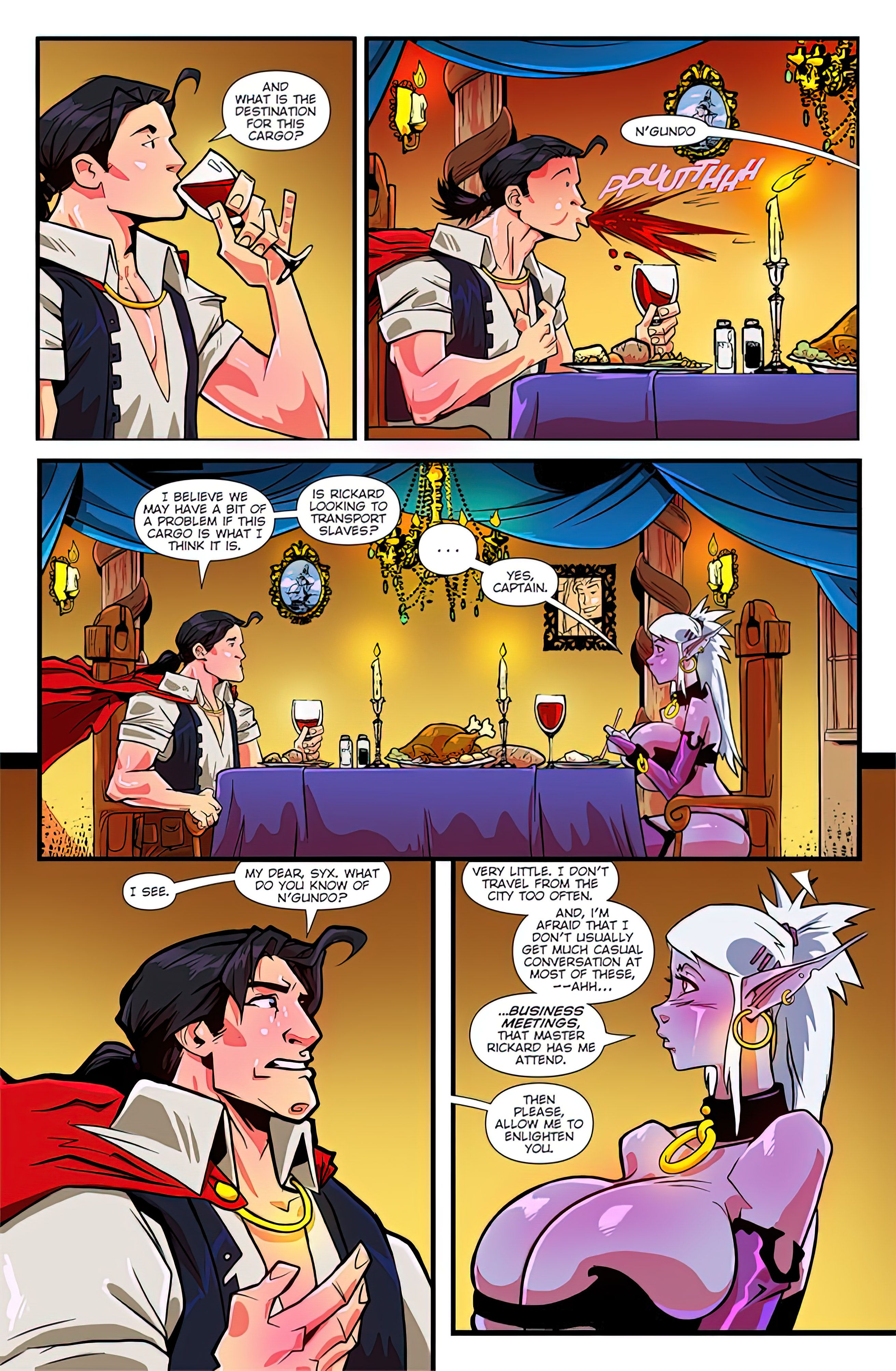 Main Comic Series [Mana World] Cum Aboard - Chapter 5 - Page 5