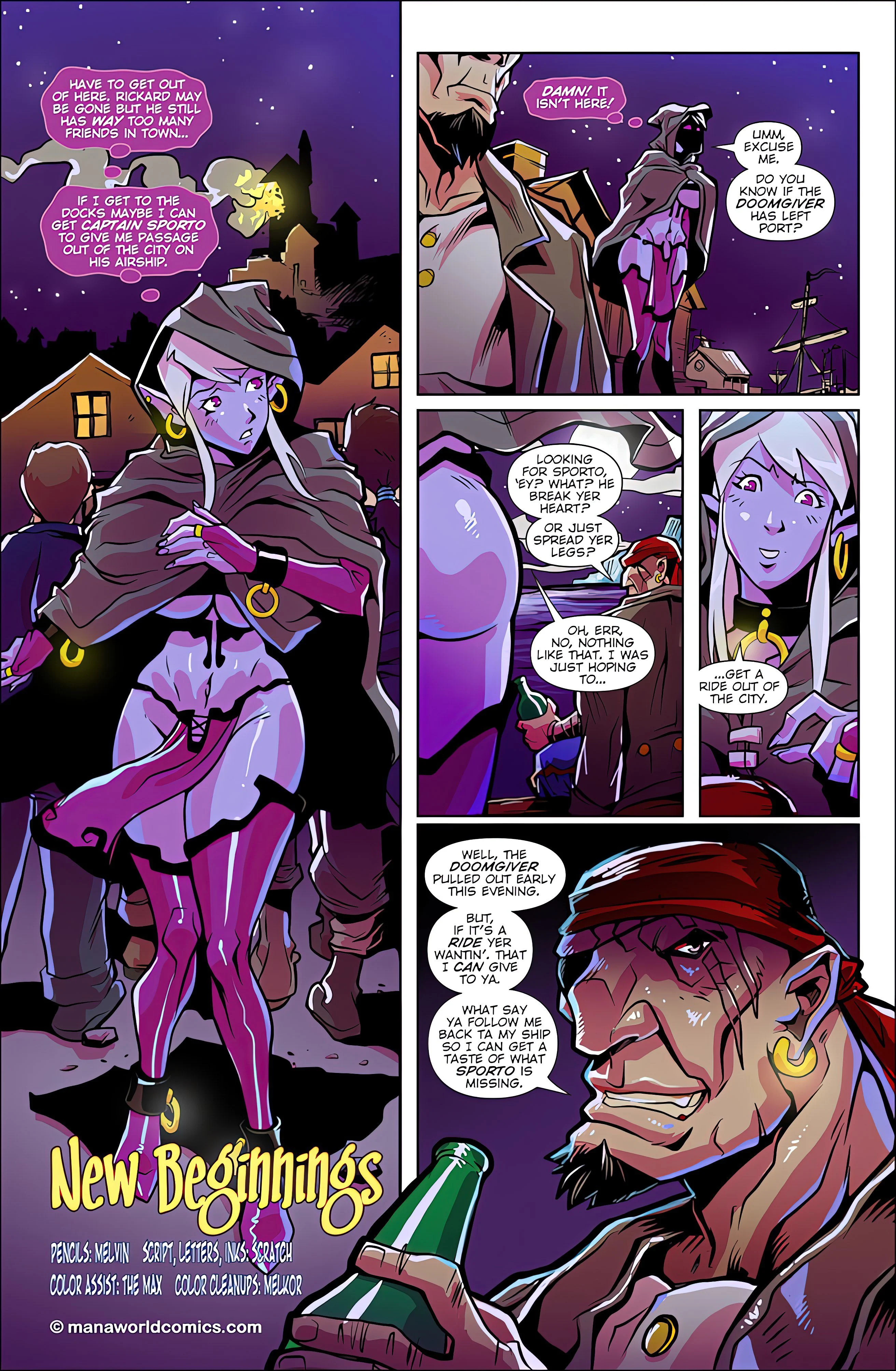 Main Comic Series [Mana World] New Beginnings - Chapter 7 - Page 3