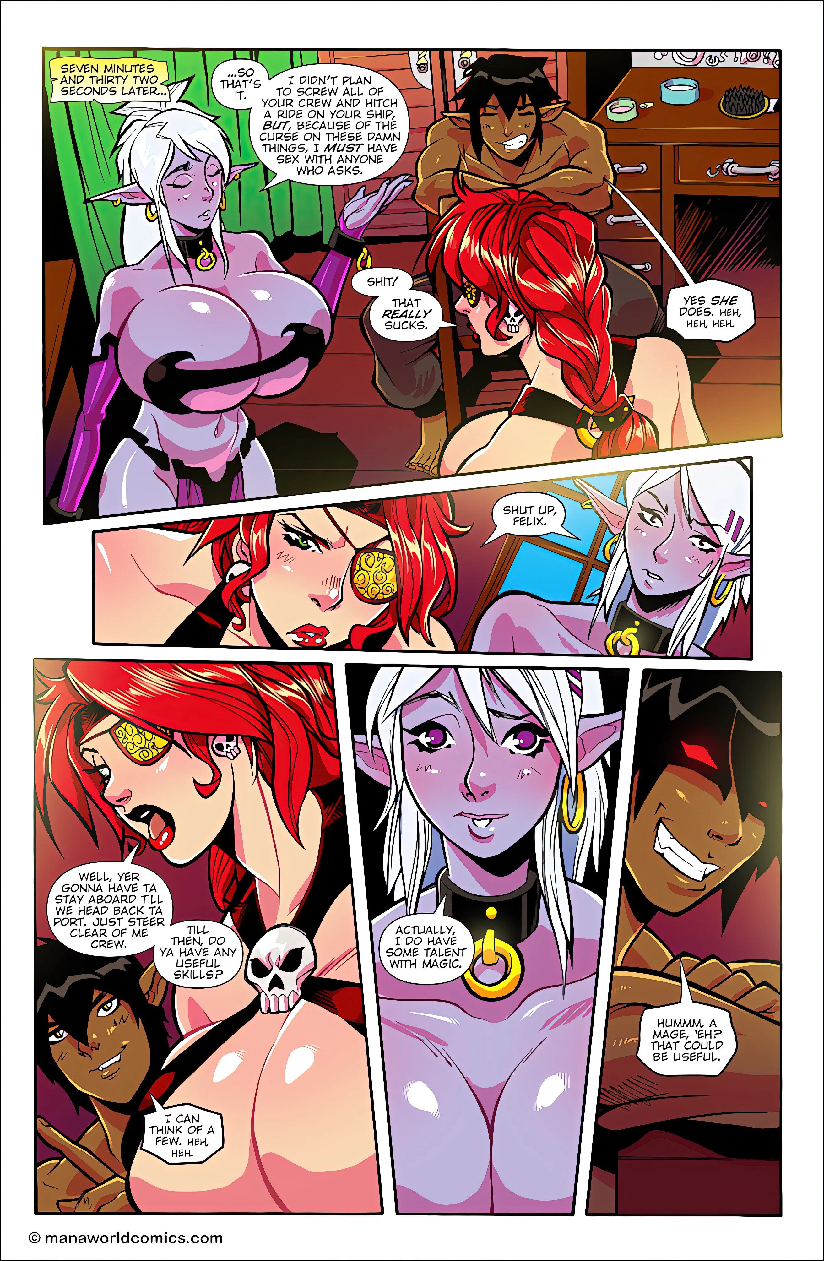 Main Comic Series [Mana World] Captain Red - Chapter 8 - Page 12