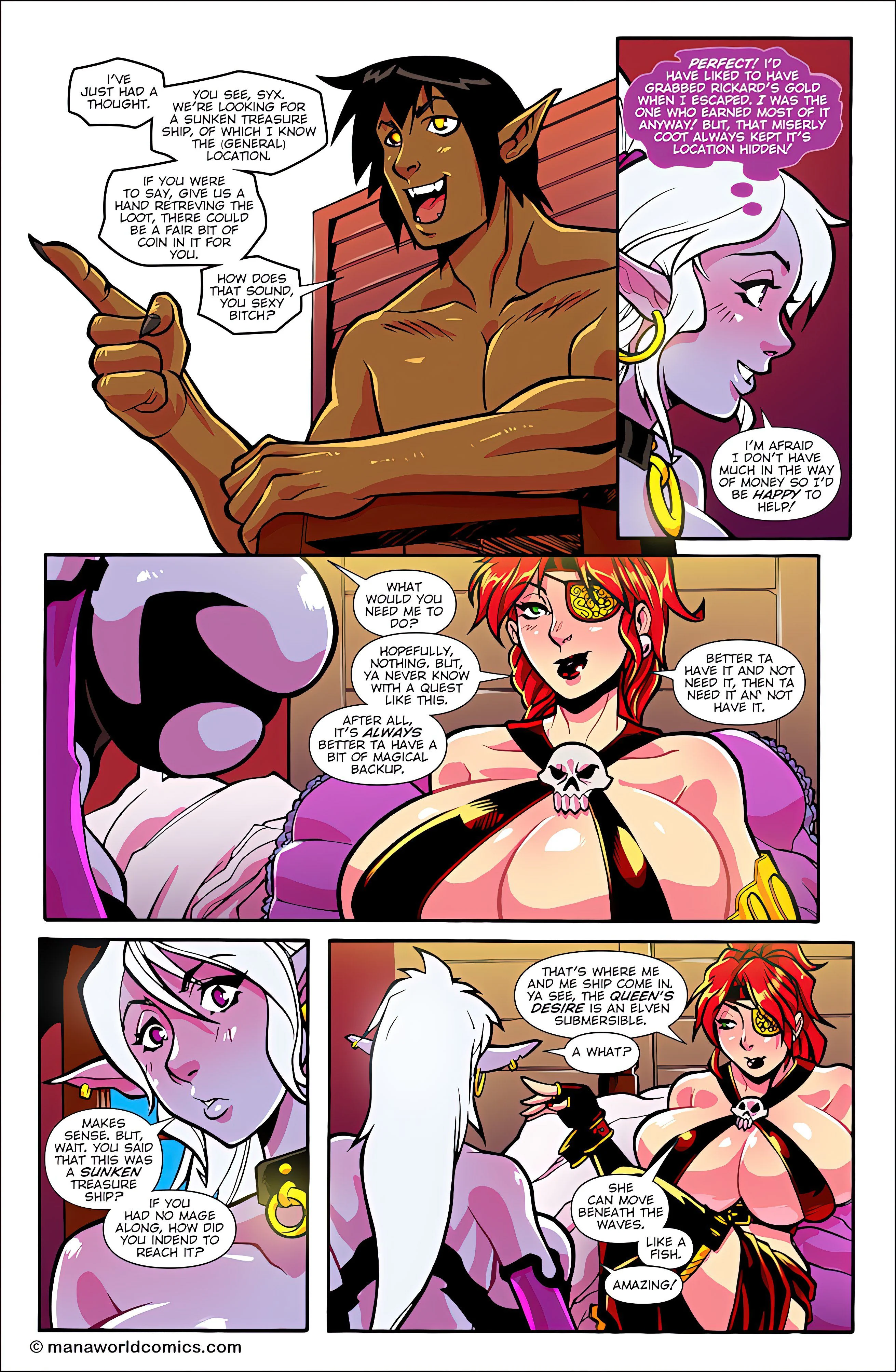 Main Comic Series [Mana World] Captain Red - Chapter 8 - Page 13