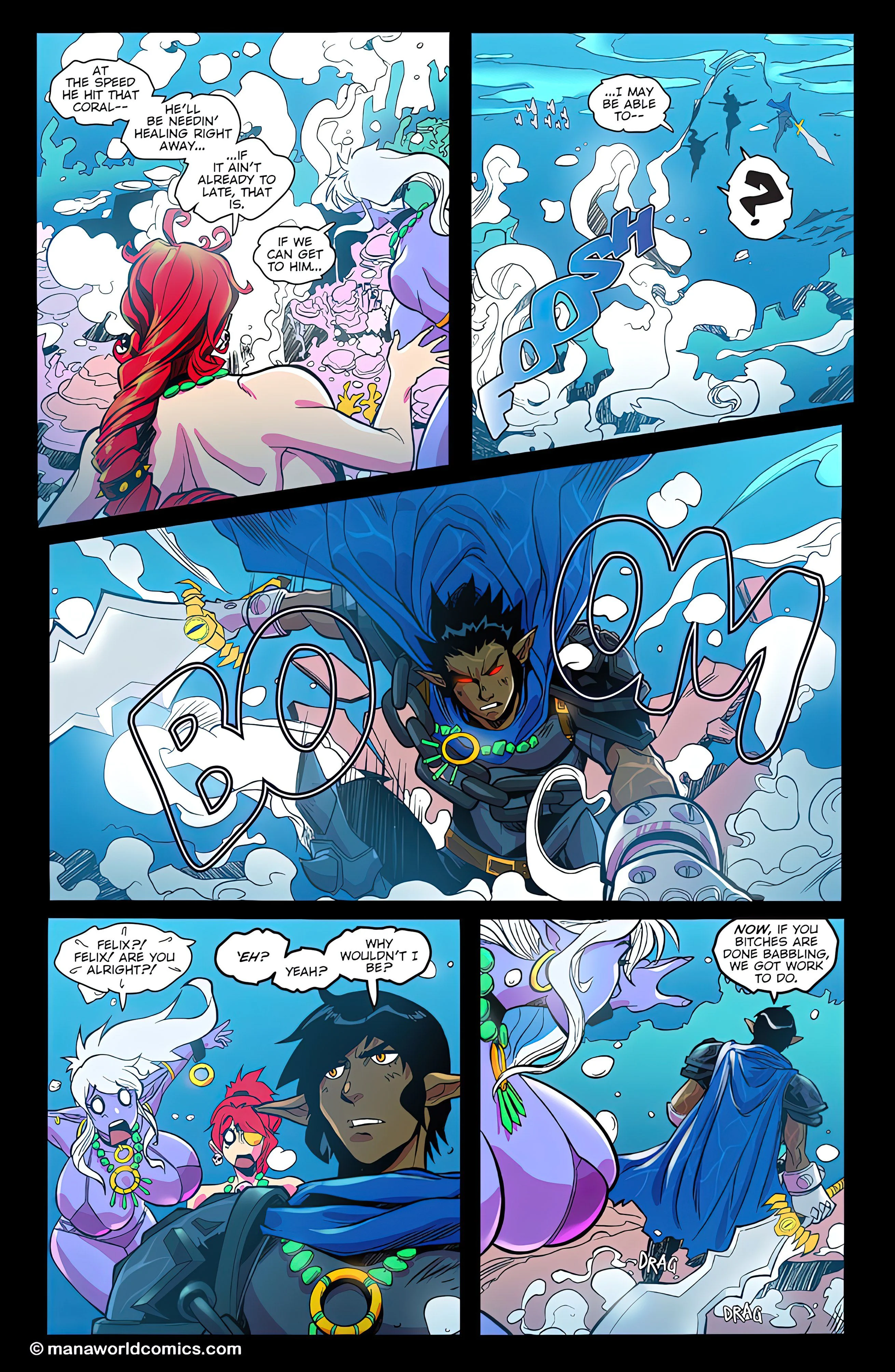 Main Comic Series [Mana World] Get Wet - Chapter 9 - Page 8