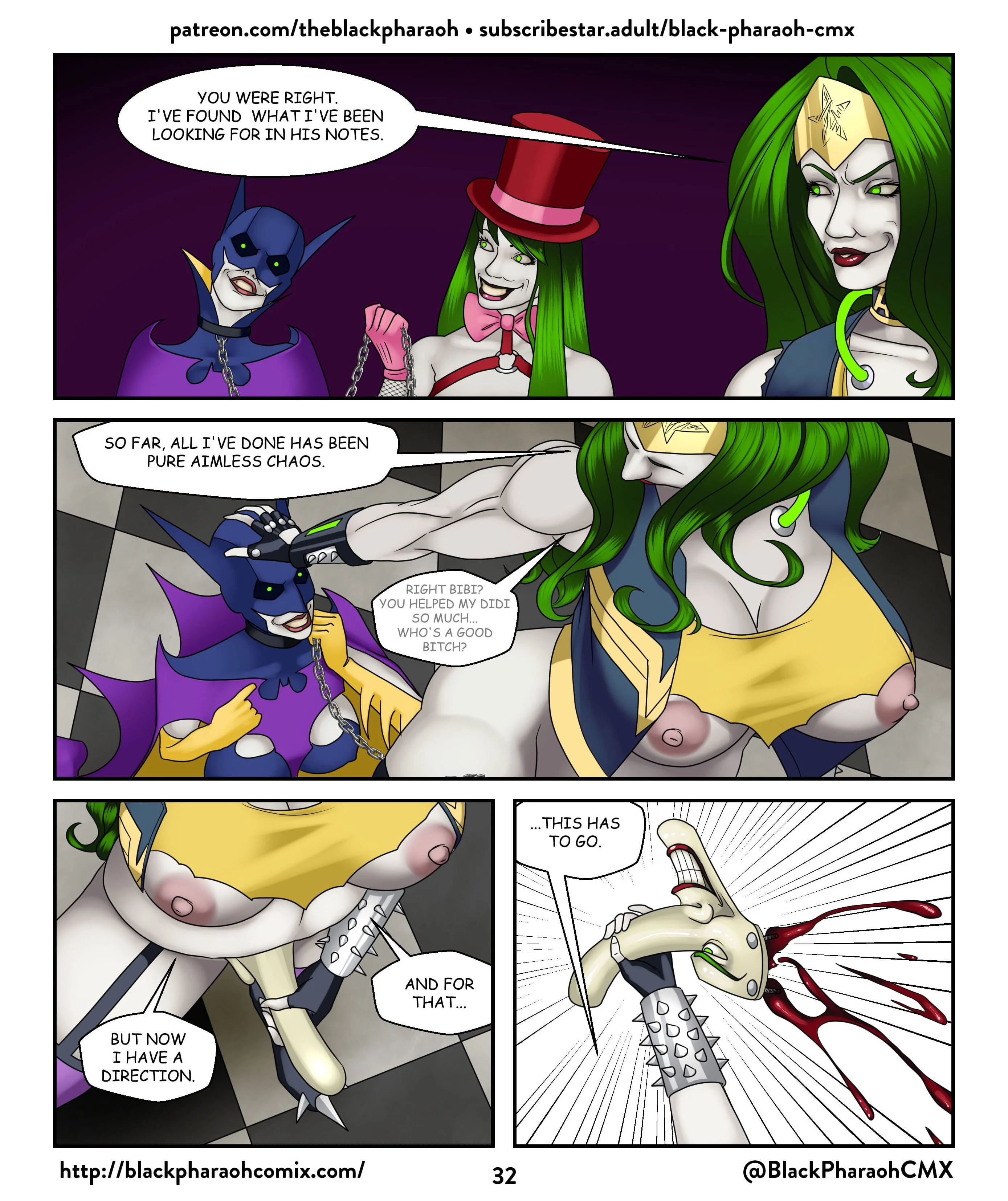 Pages of Mad Obsession [The Black Pharaoh] Chapter 1 - Page 32