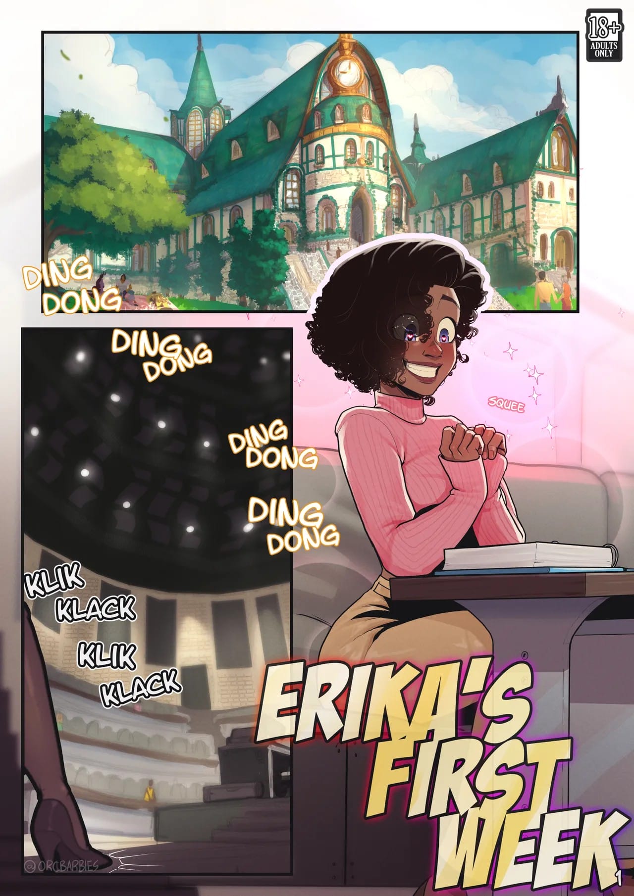 A Special Gobbo College Comic [OrcBarbies] Erika's First Week - Page 5