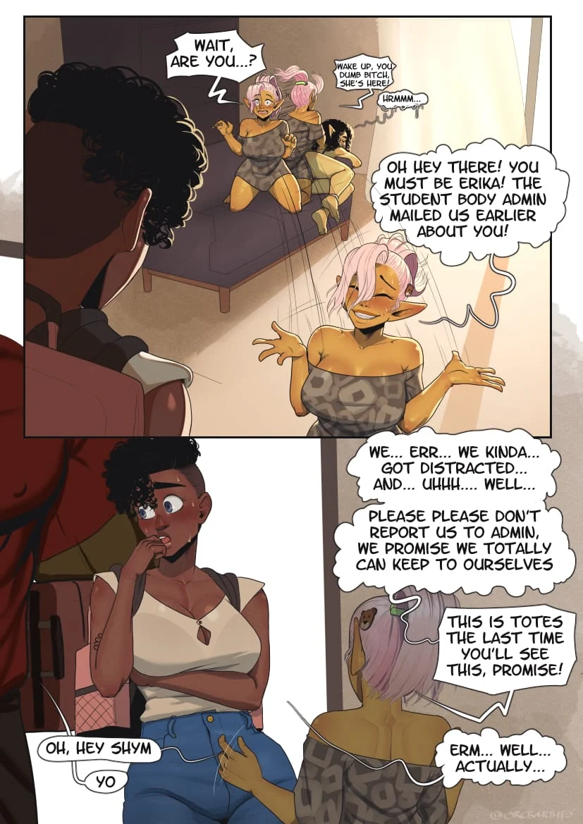 A Special Gobbo College Comic [OrcBarbies] Chapter 1 - Page 10