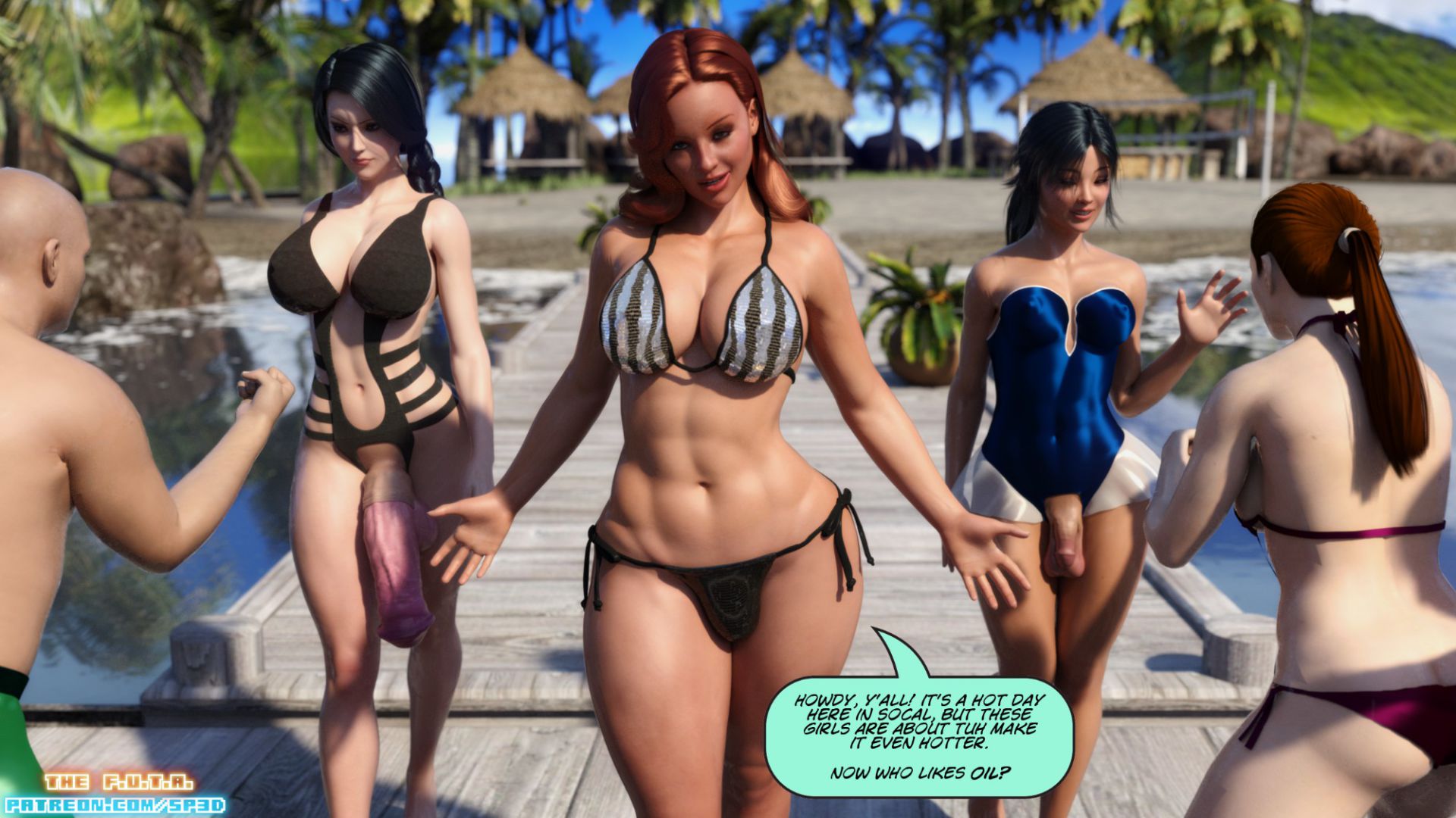 The F.U.T.A [SquarePeg3D] Match 9 - Emiko VS Freia - Page 2