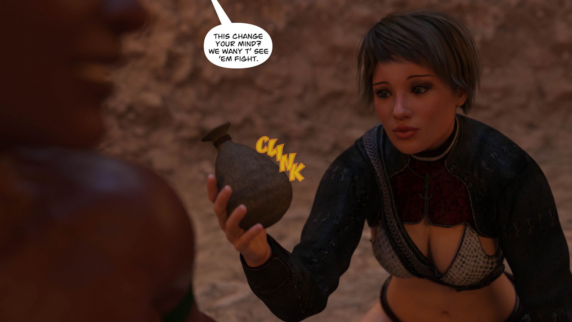 Tales Of Hylore [SquarePeg3D] Chapter 3 - Trading Blows - Text - Page 40